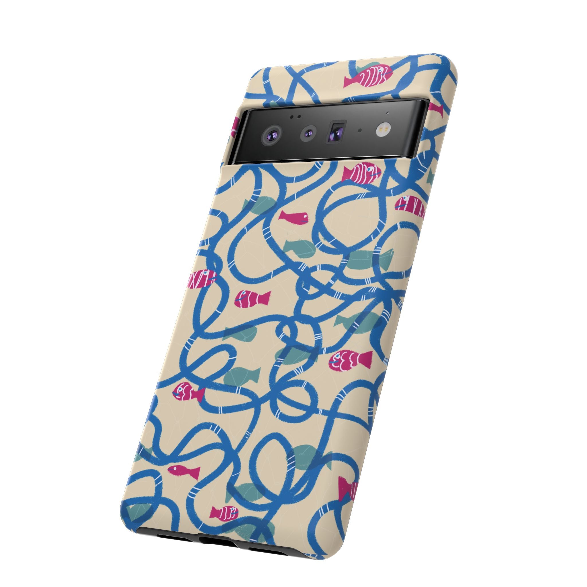 Good Catch – Coral Dance Tough Phone Case