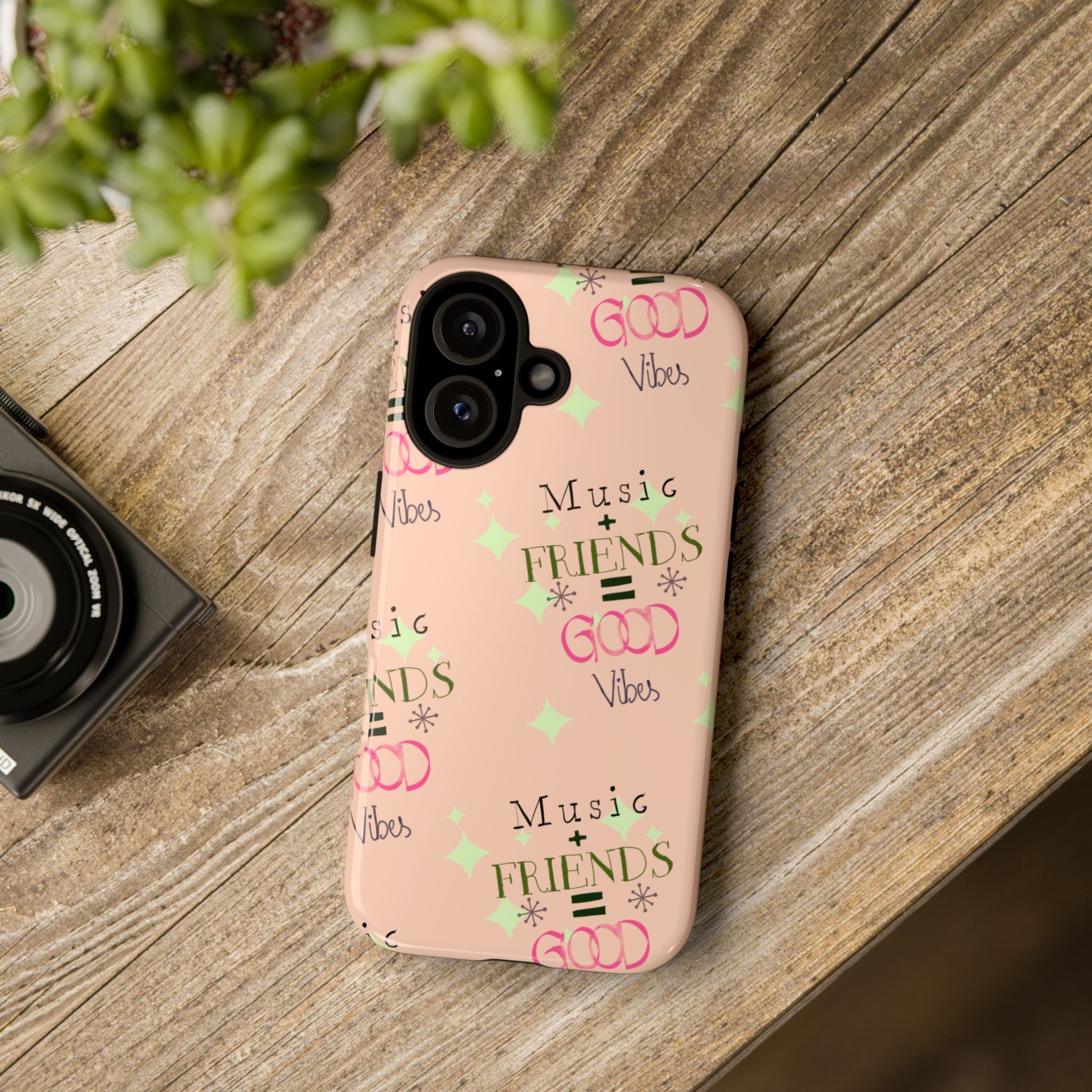 Good Vibes Case Peachy Bloom