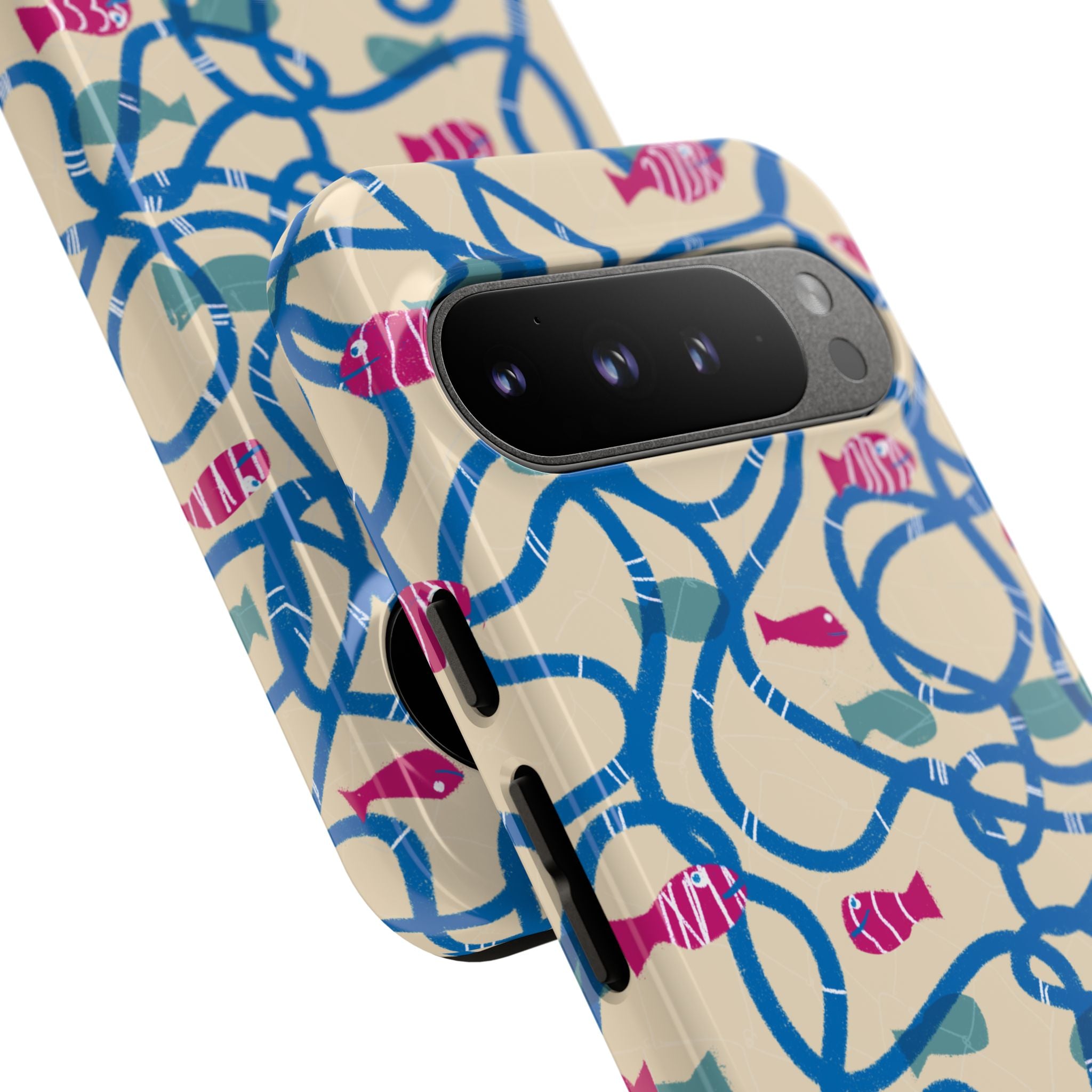 Good Catch – Coral Dance Tough Phone Case