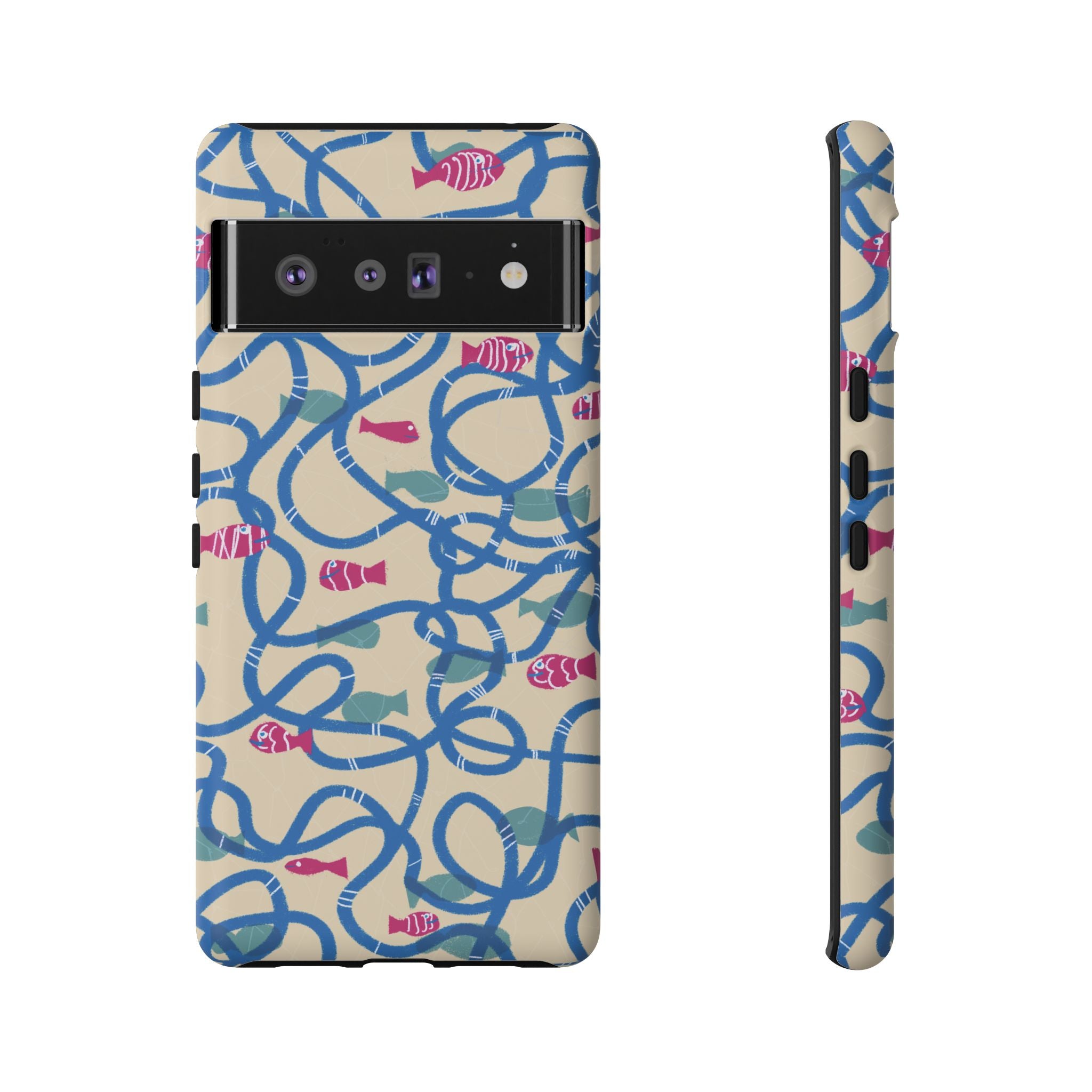 Good Catch – Coral Dance Tough Phone Case