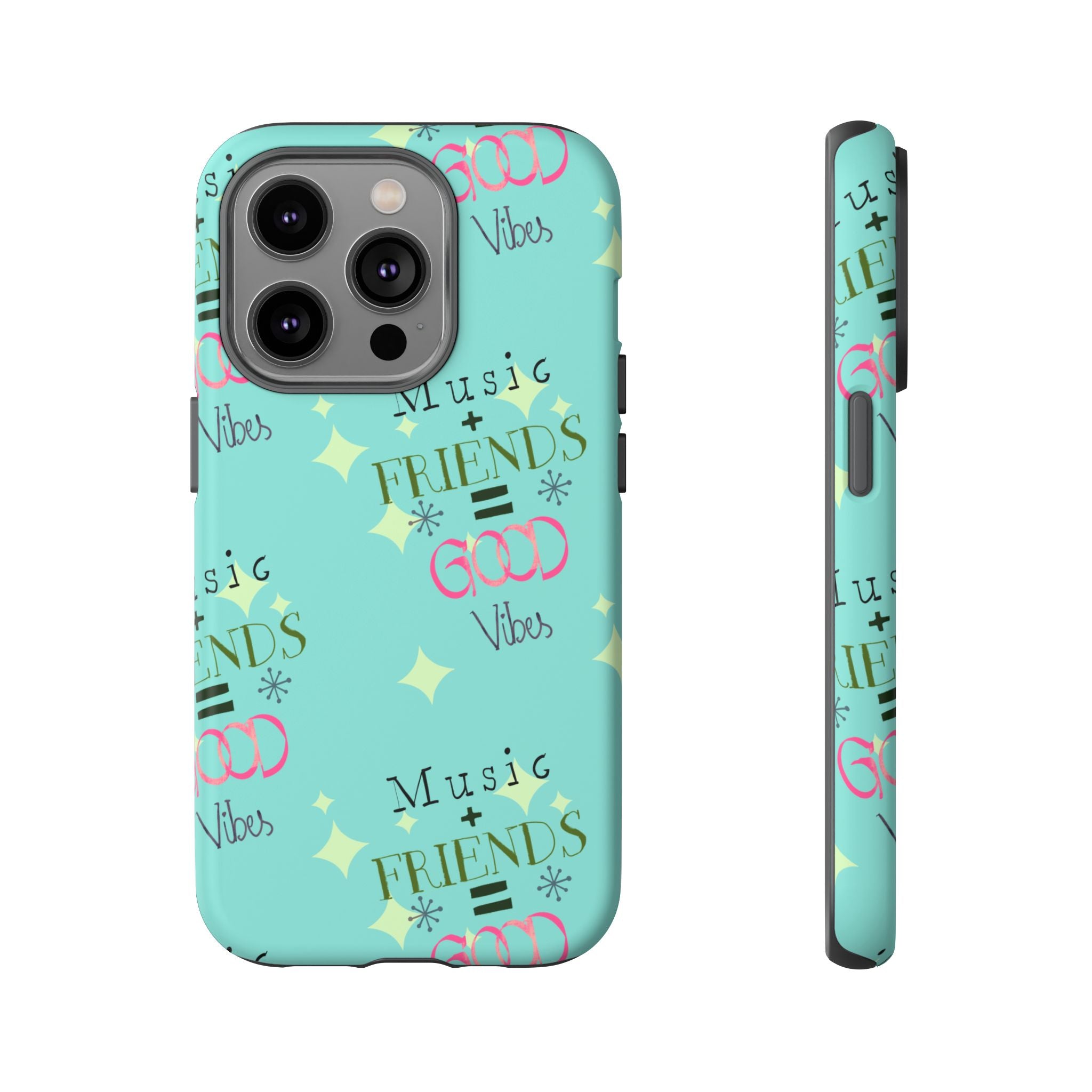Good Vibes Case Mint Party