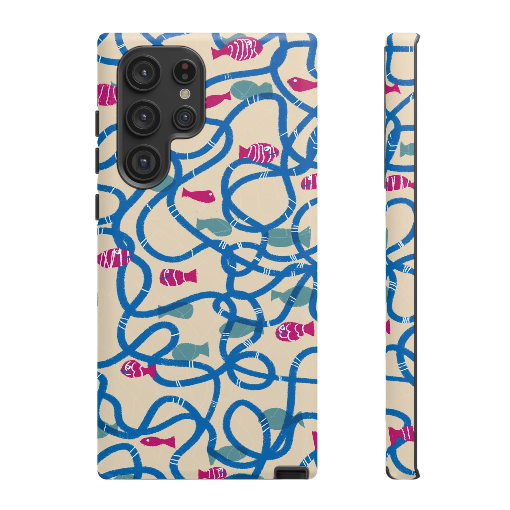 Good Catch – Coral Dance Tough Phone Case