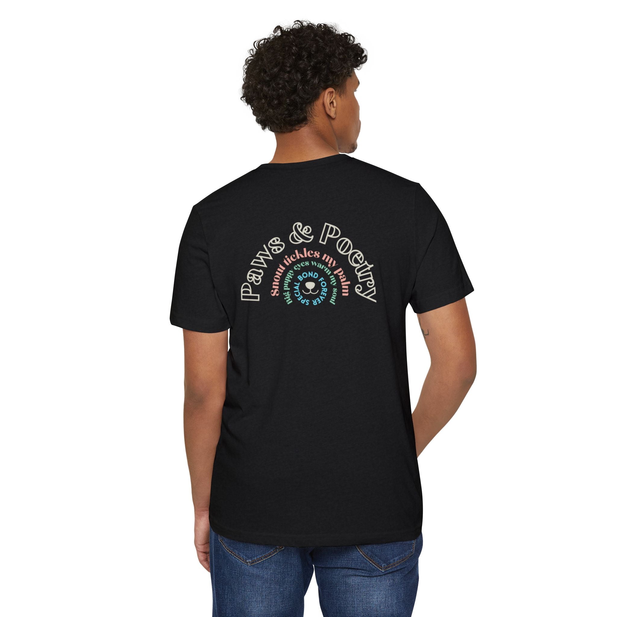 Paws & Poetry – Eco Unisex T-Shirt
