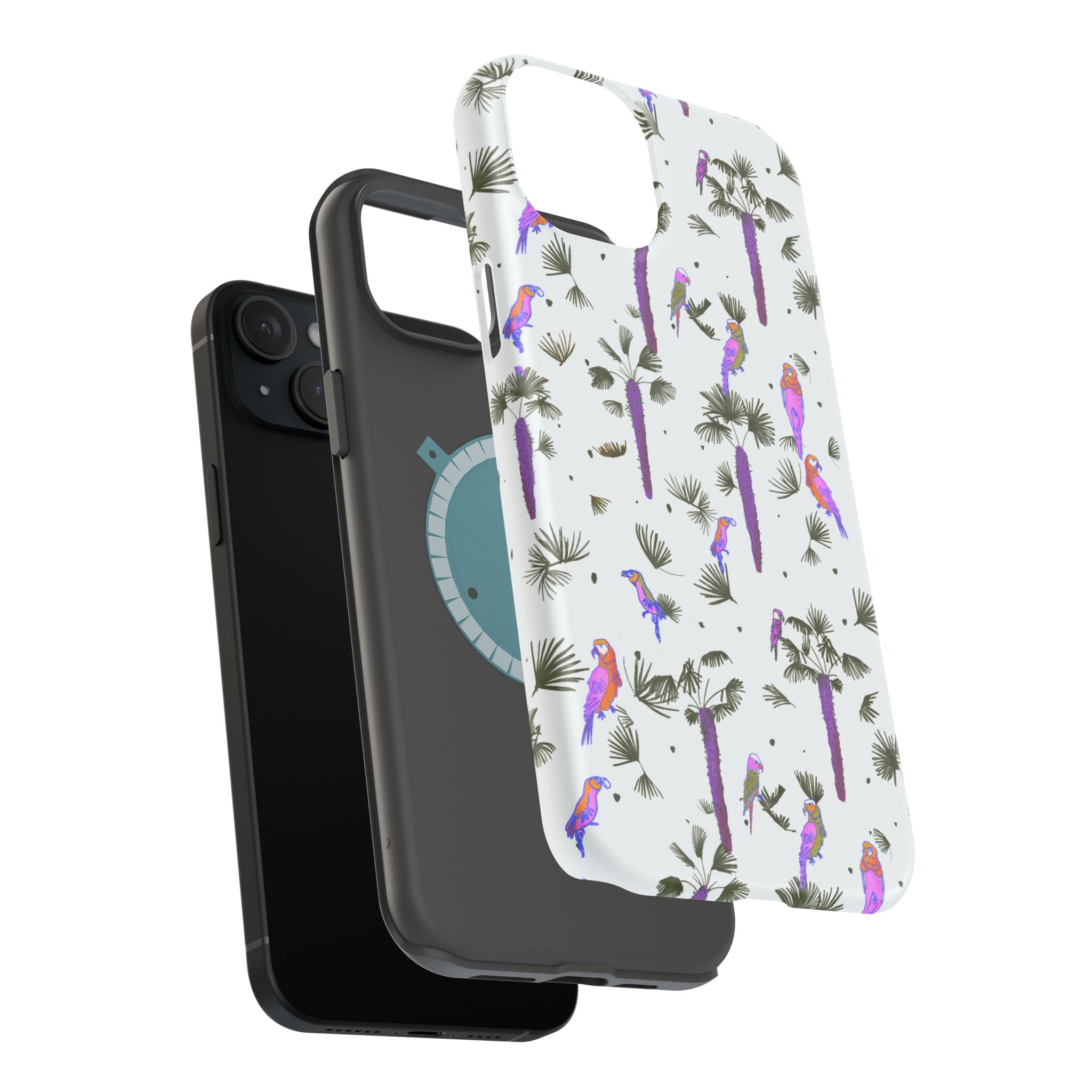 Tropical Paradise iPhone Case White
