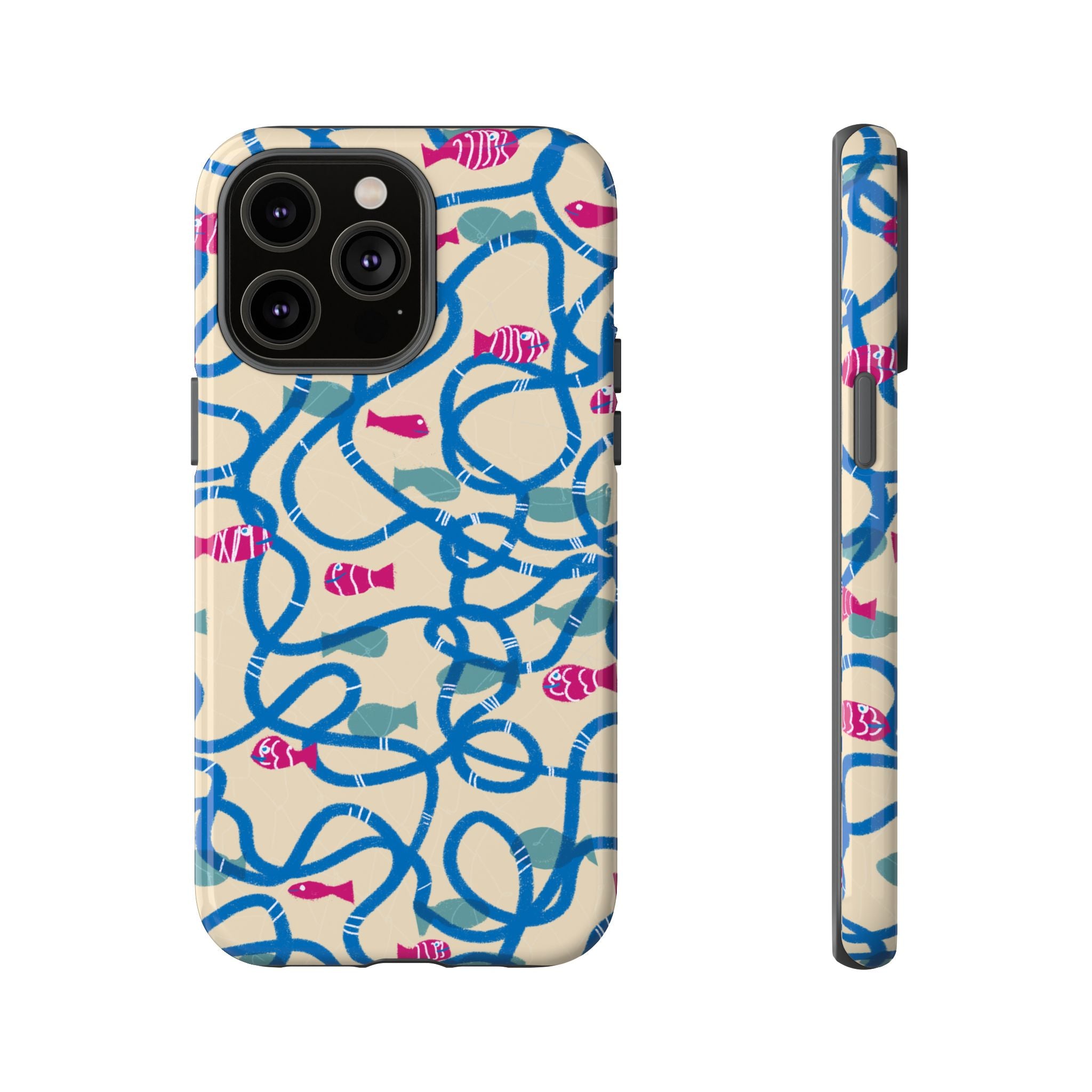 Good Catch – Coral Dance Tough Phone Case