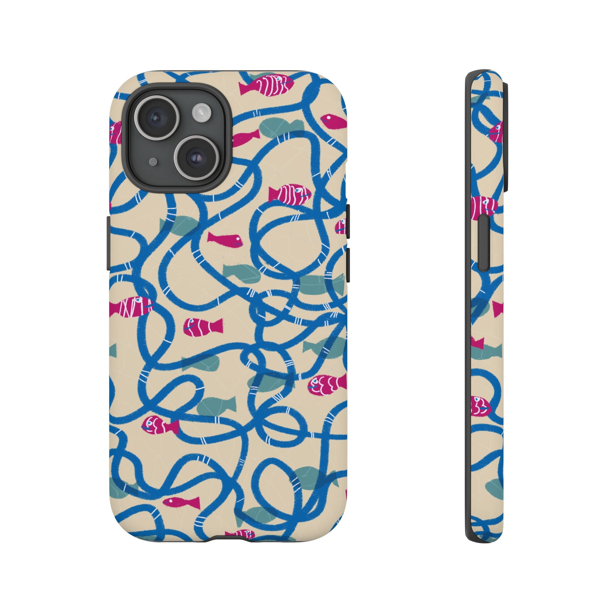 Good Catch – Coral Dance Tough Phone Case