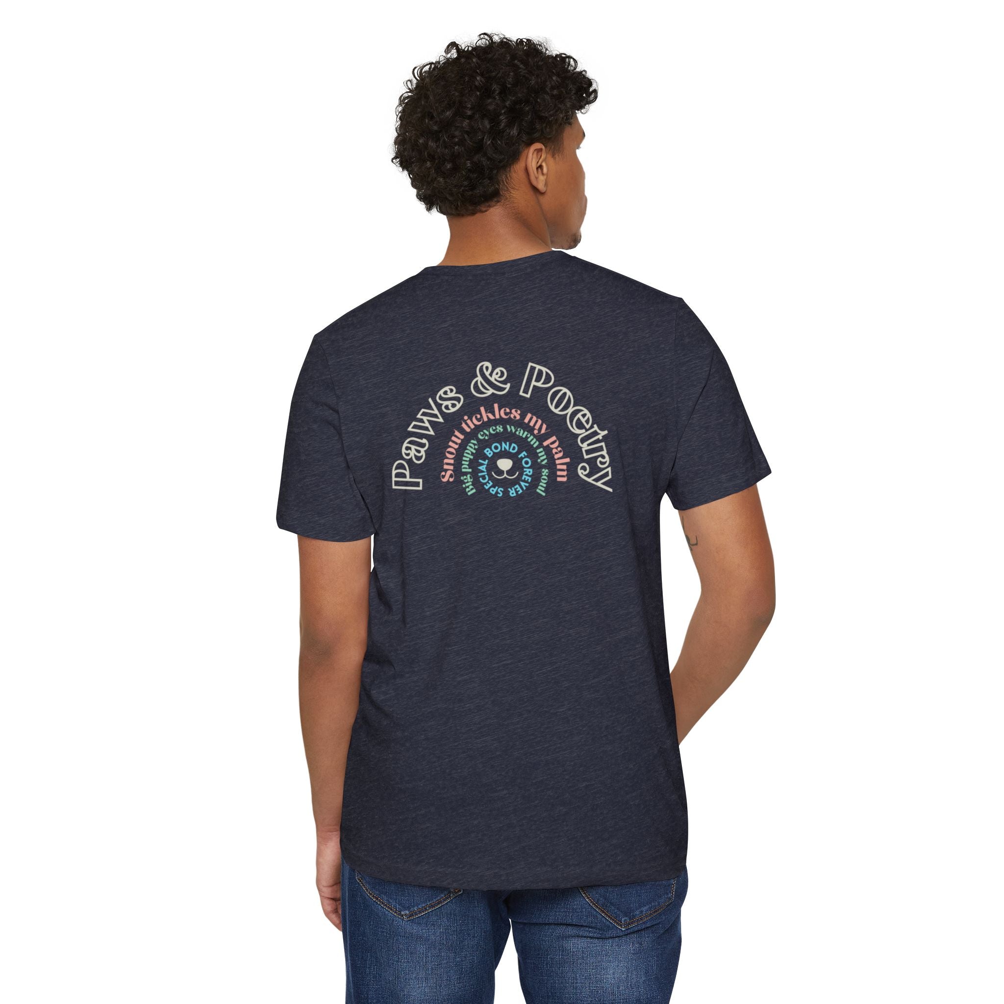 Paws & Poetry – Eco Unisex T-Shirt