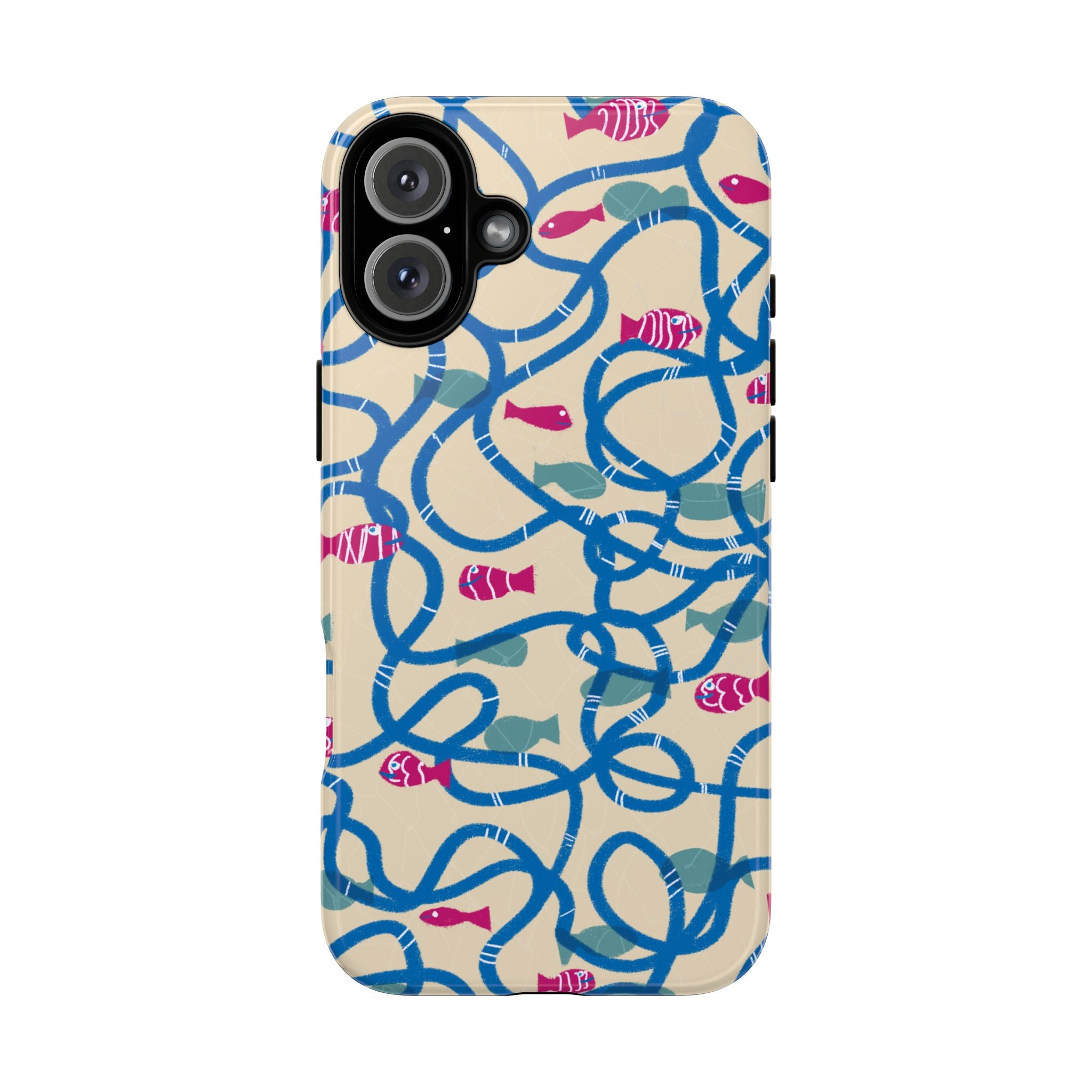 Good Catch – Coral Dance Tough Phone Case