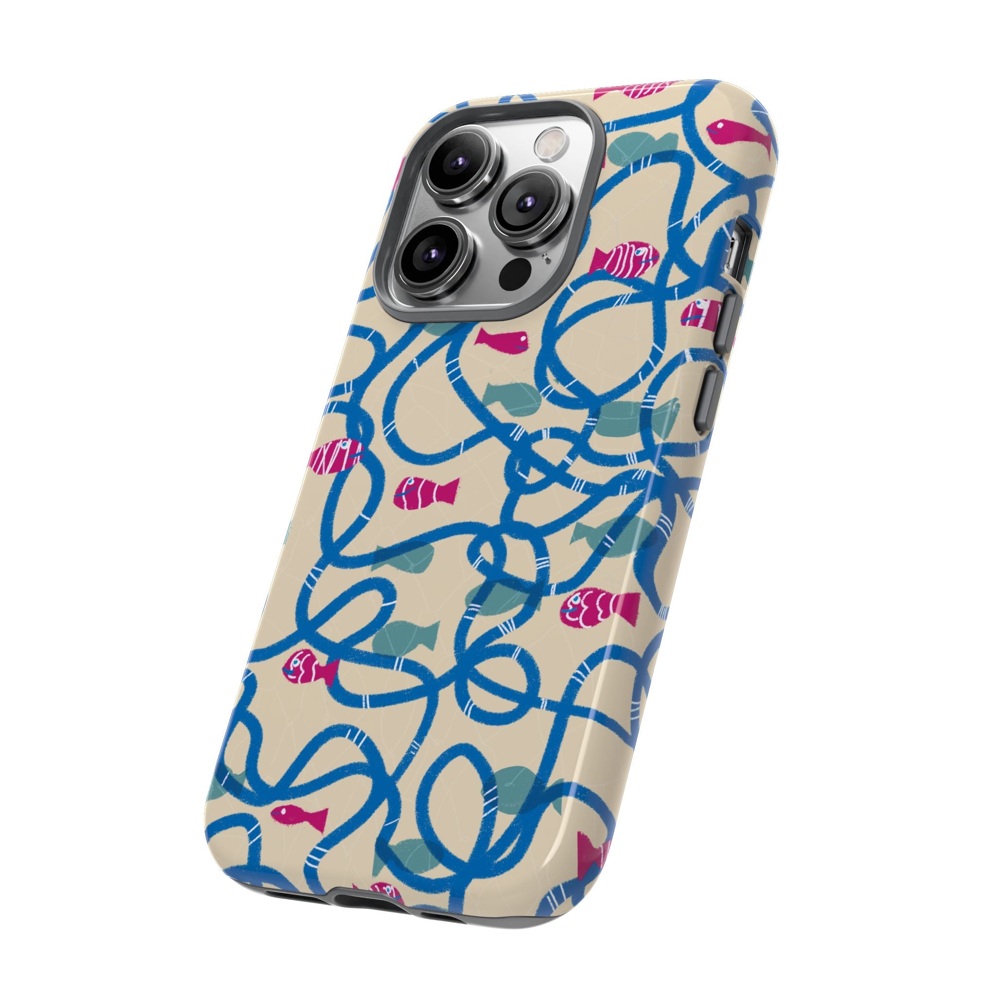 Good Catch – Coral Dance Tough Phone Case