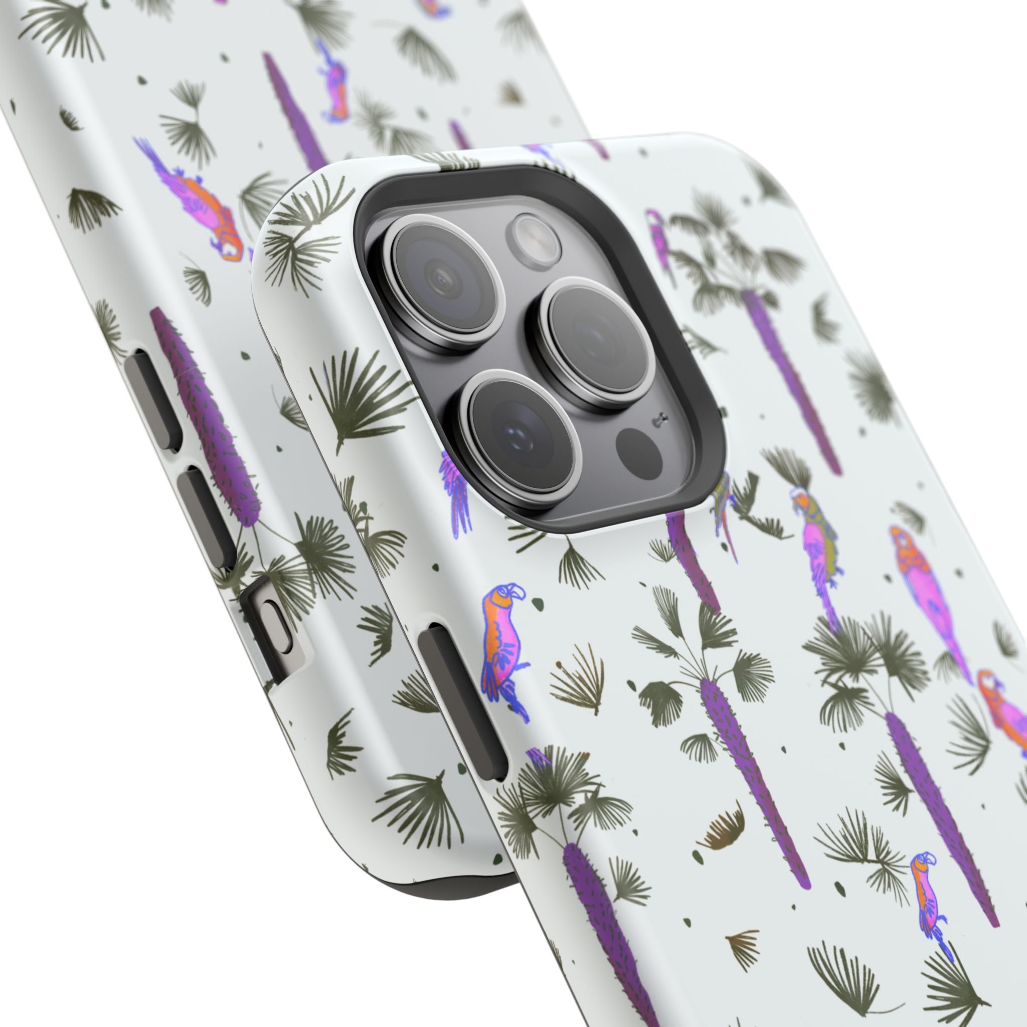 Tropical Paradise iPhone Case White