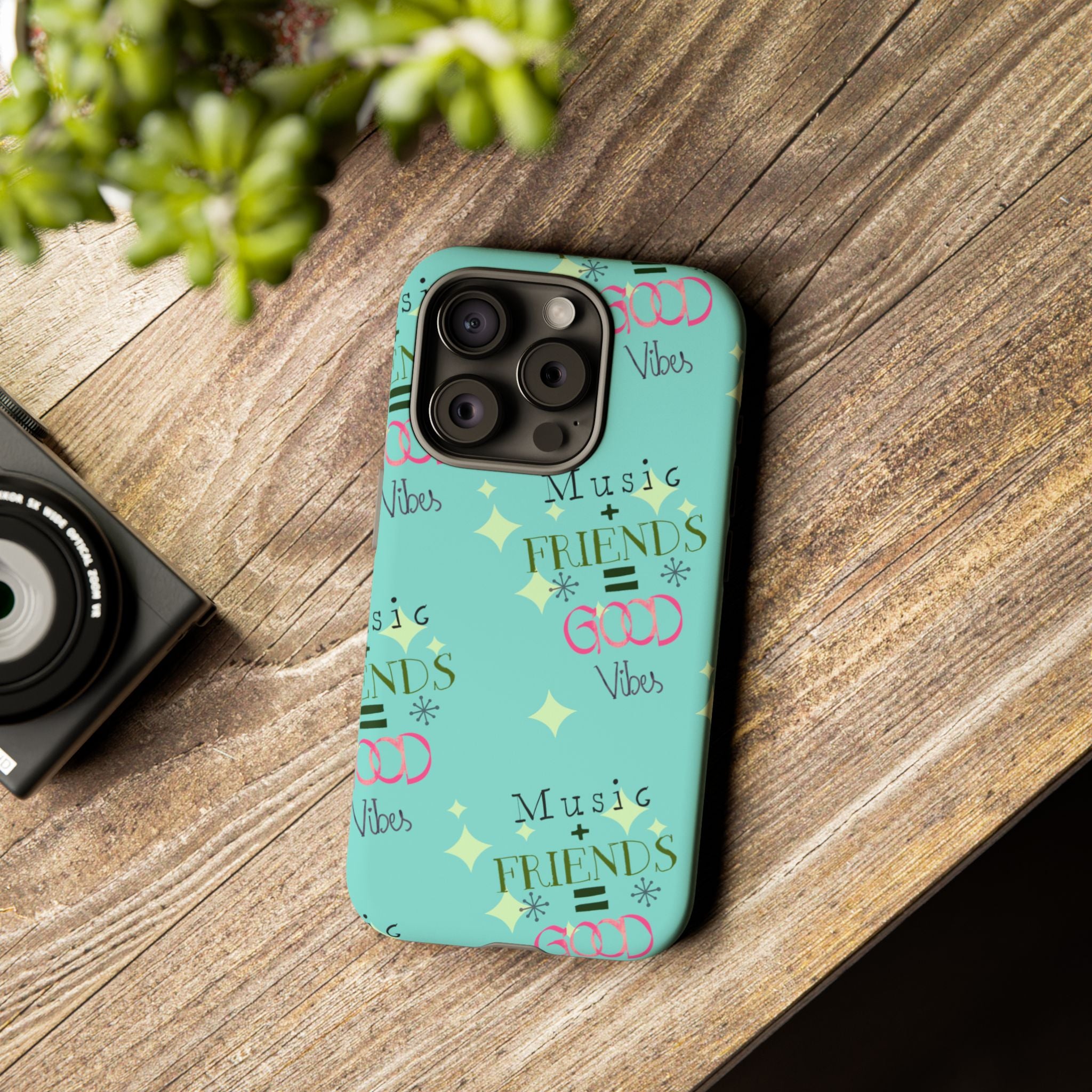 Good Vibes Case Mint Party