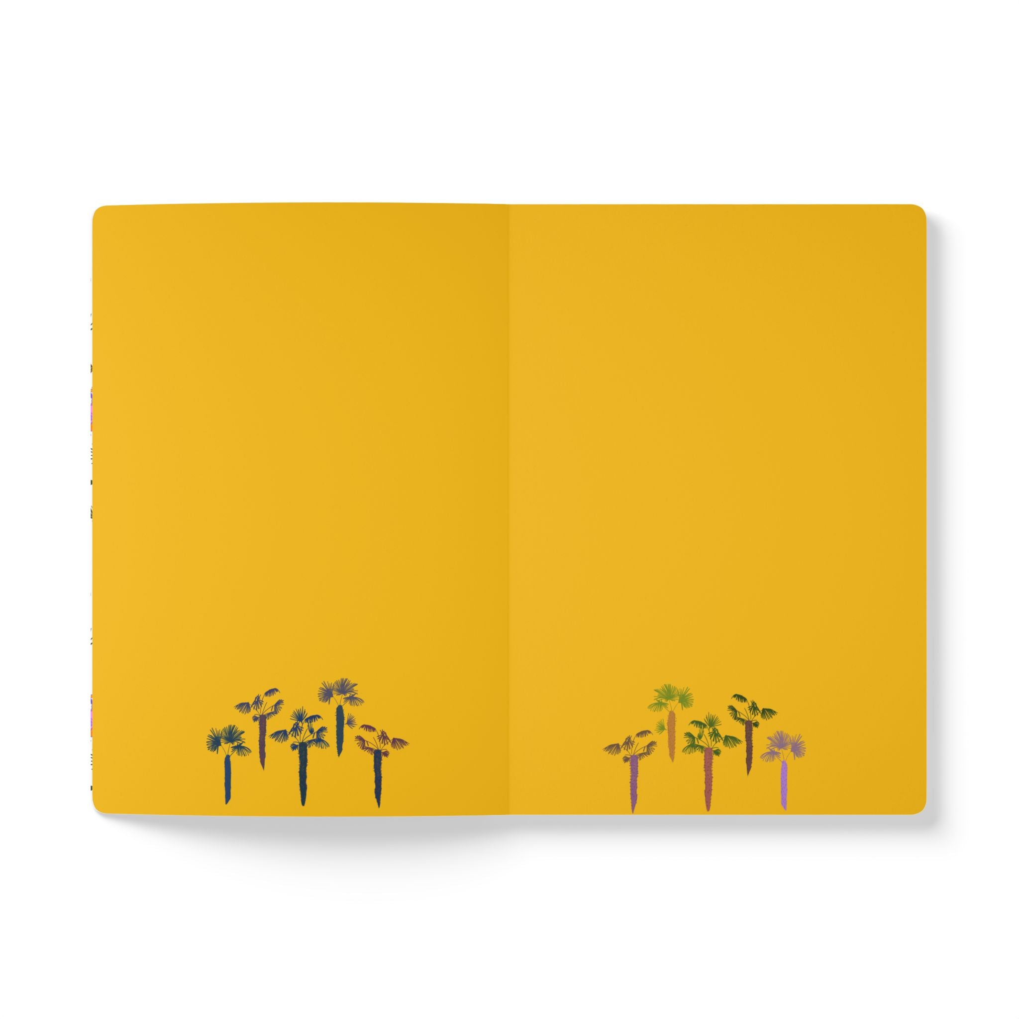 Tropical Paradise Softcover Journal Sunny Yellow