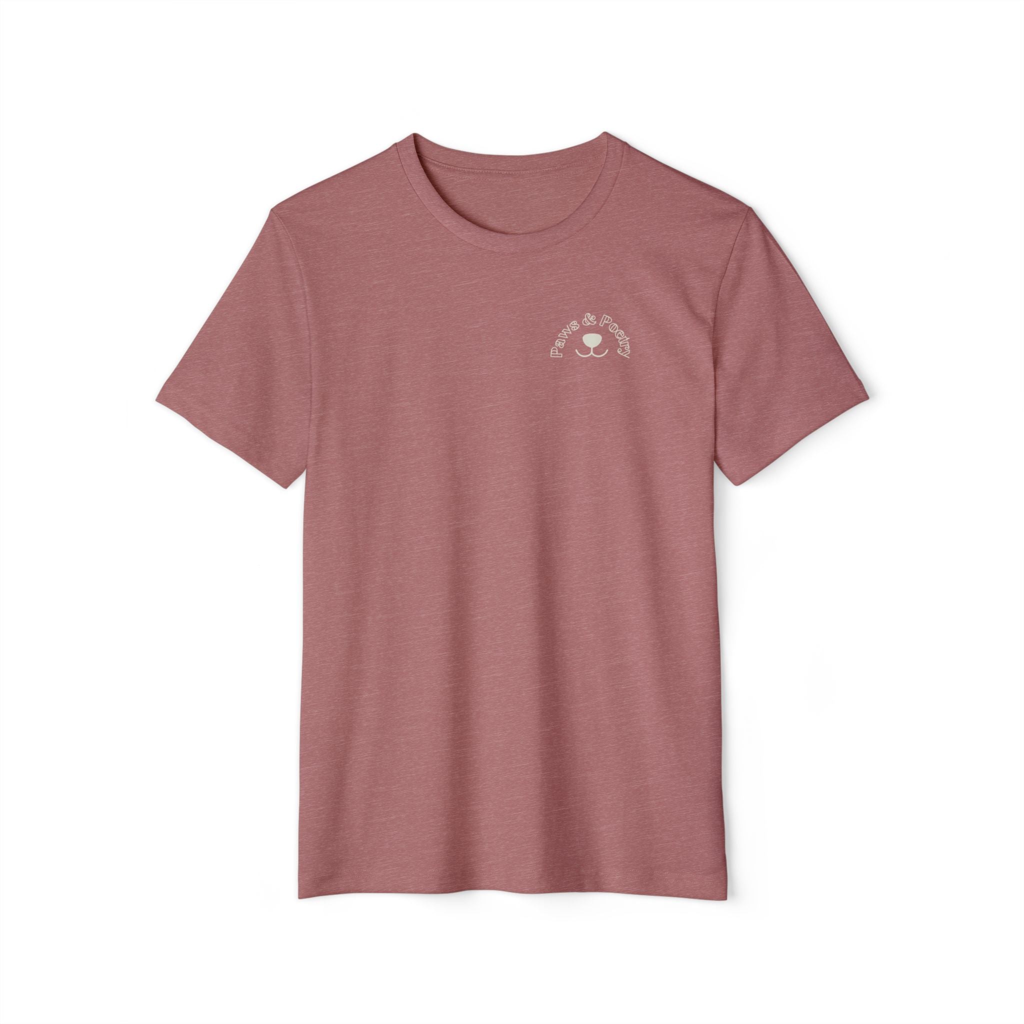 Paws & Poetry – Eco Unisex T-Shirt