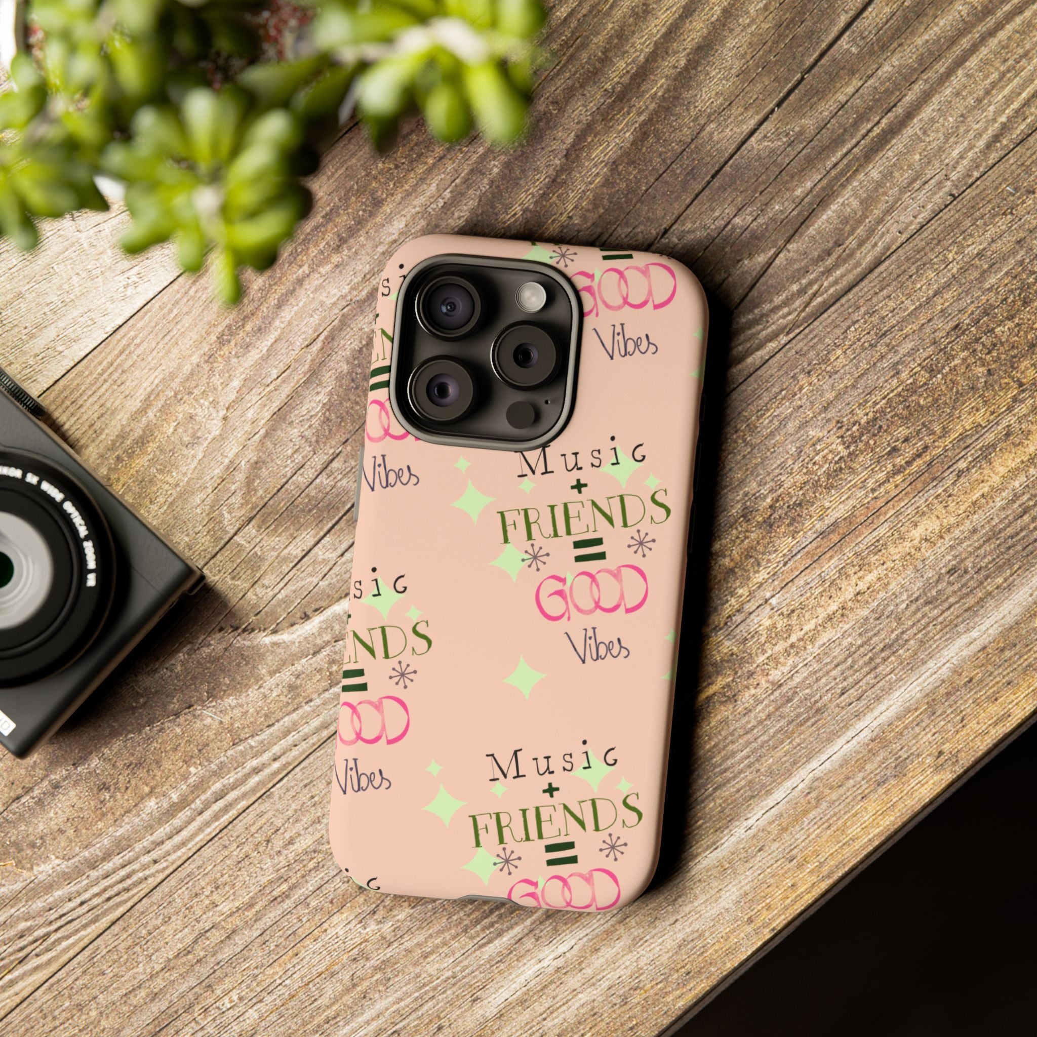 Good Vibes Case Peachy Bloom