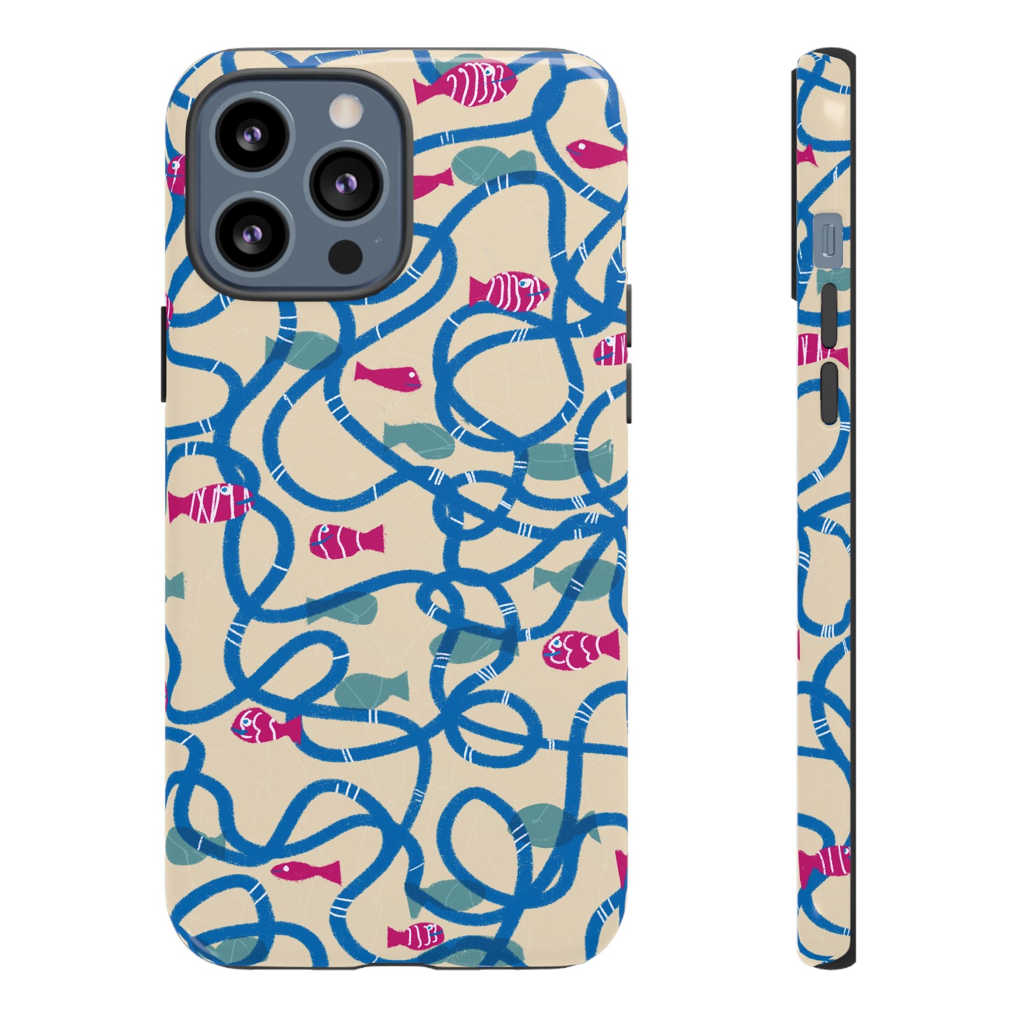 Good Catch – Coral Dance Tough Phone Case