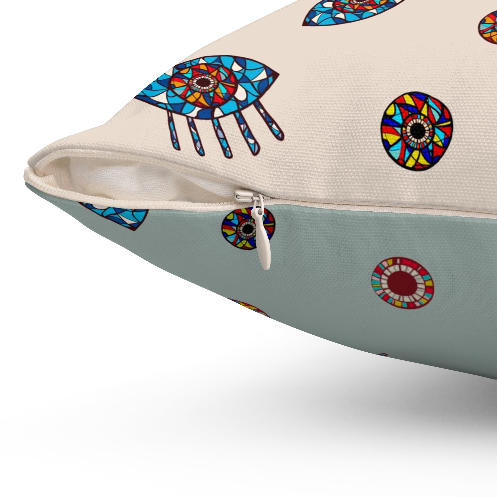 Evil Eye Throw Pillow