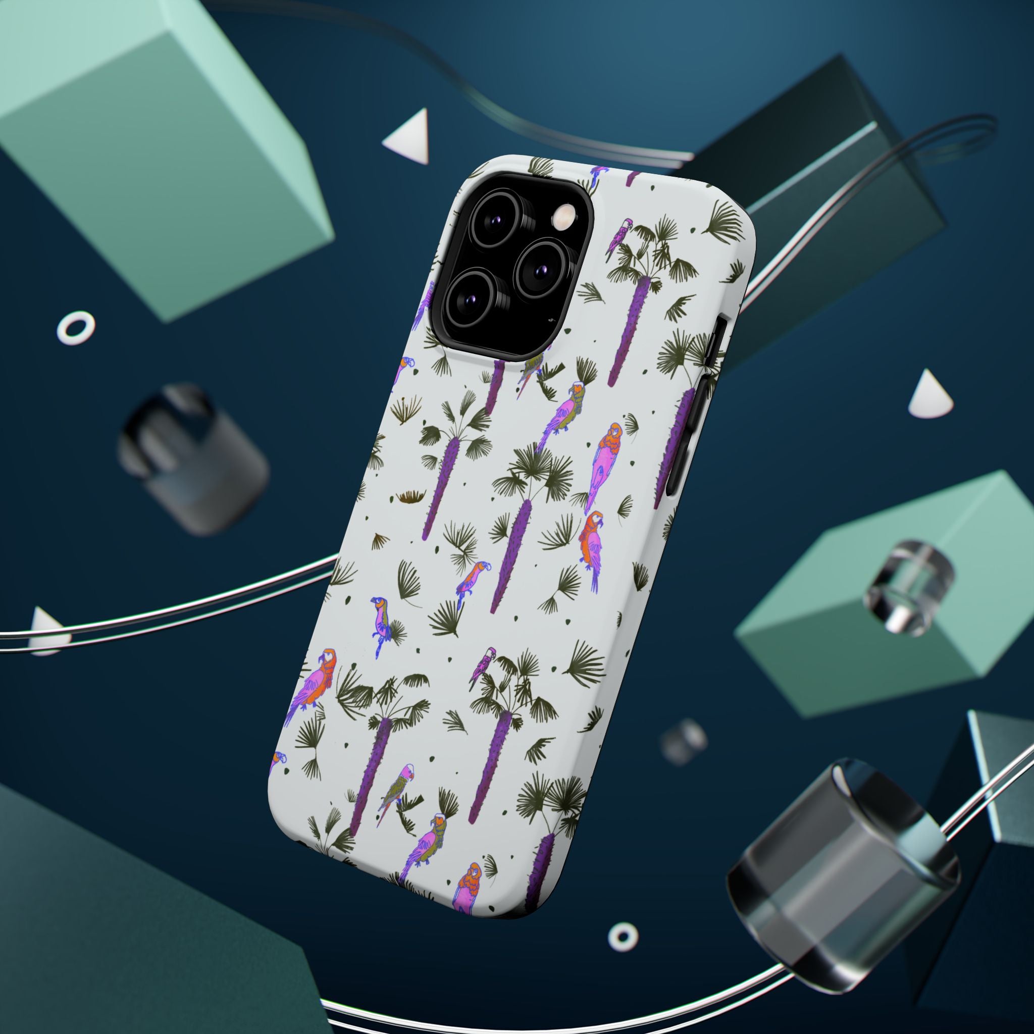 Tropical Paradise iPhone Case White