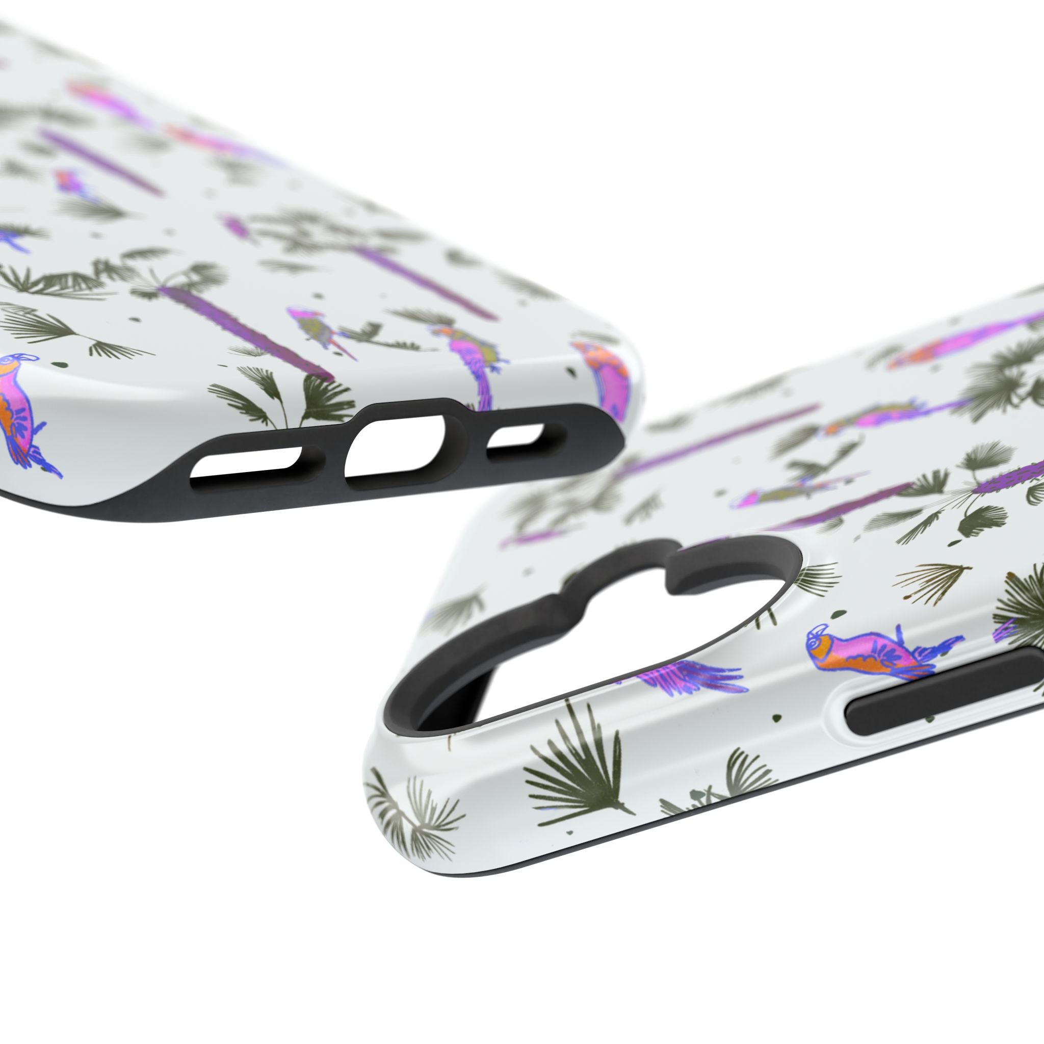 Tropical Paradise iPhone Case White