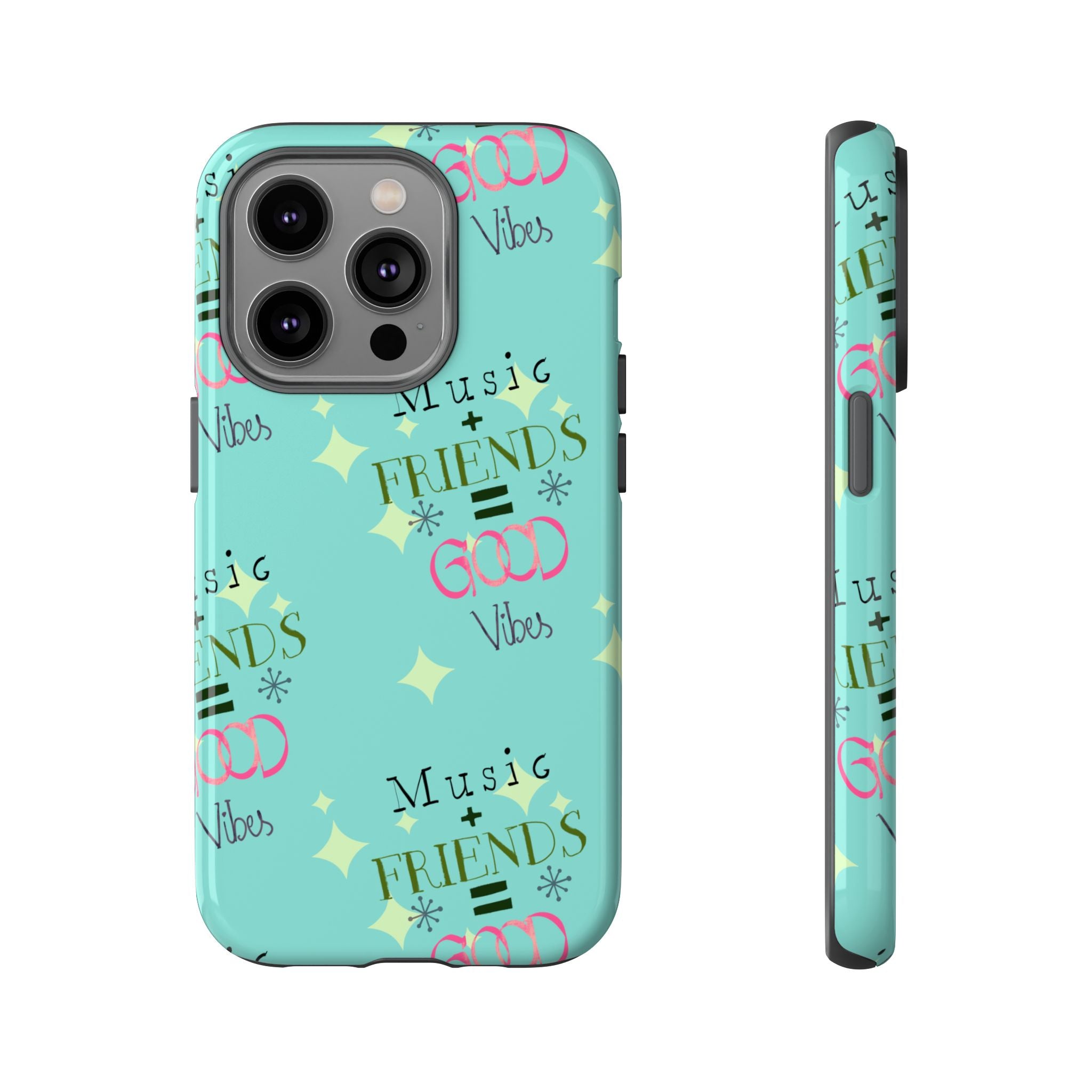 Good Vibes Case Mint Party