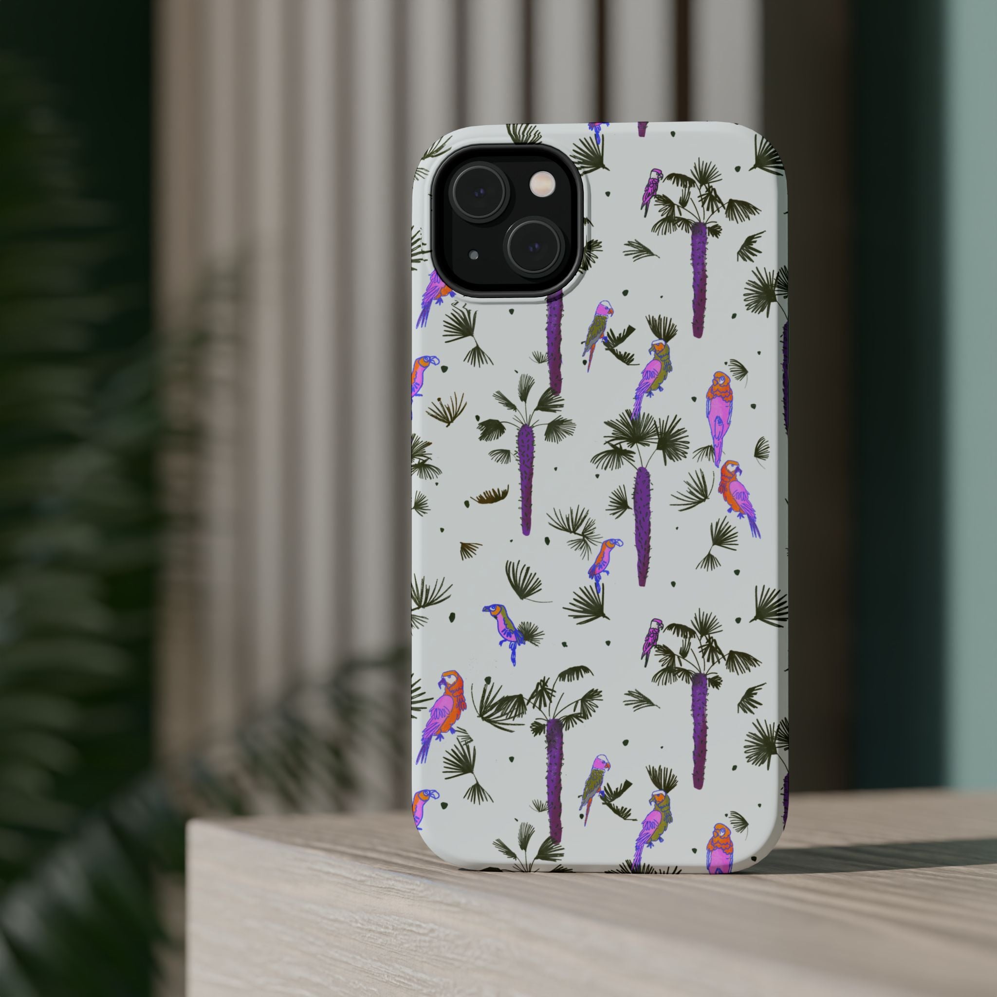Tropical Paradise iPhone Case White