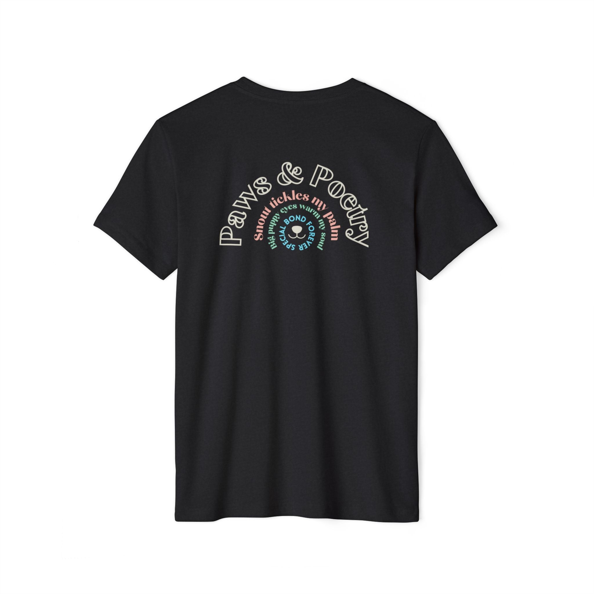 Paws & Poetry – Eco Unisex T-Shirt