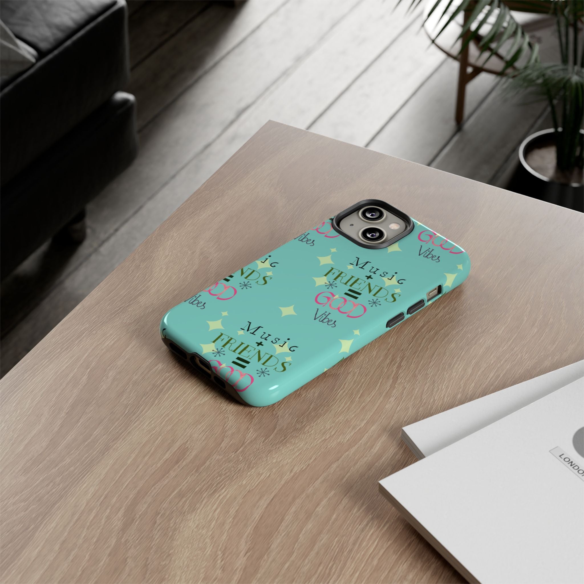 Good Vibes Case Mint Party