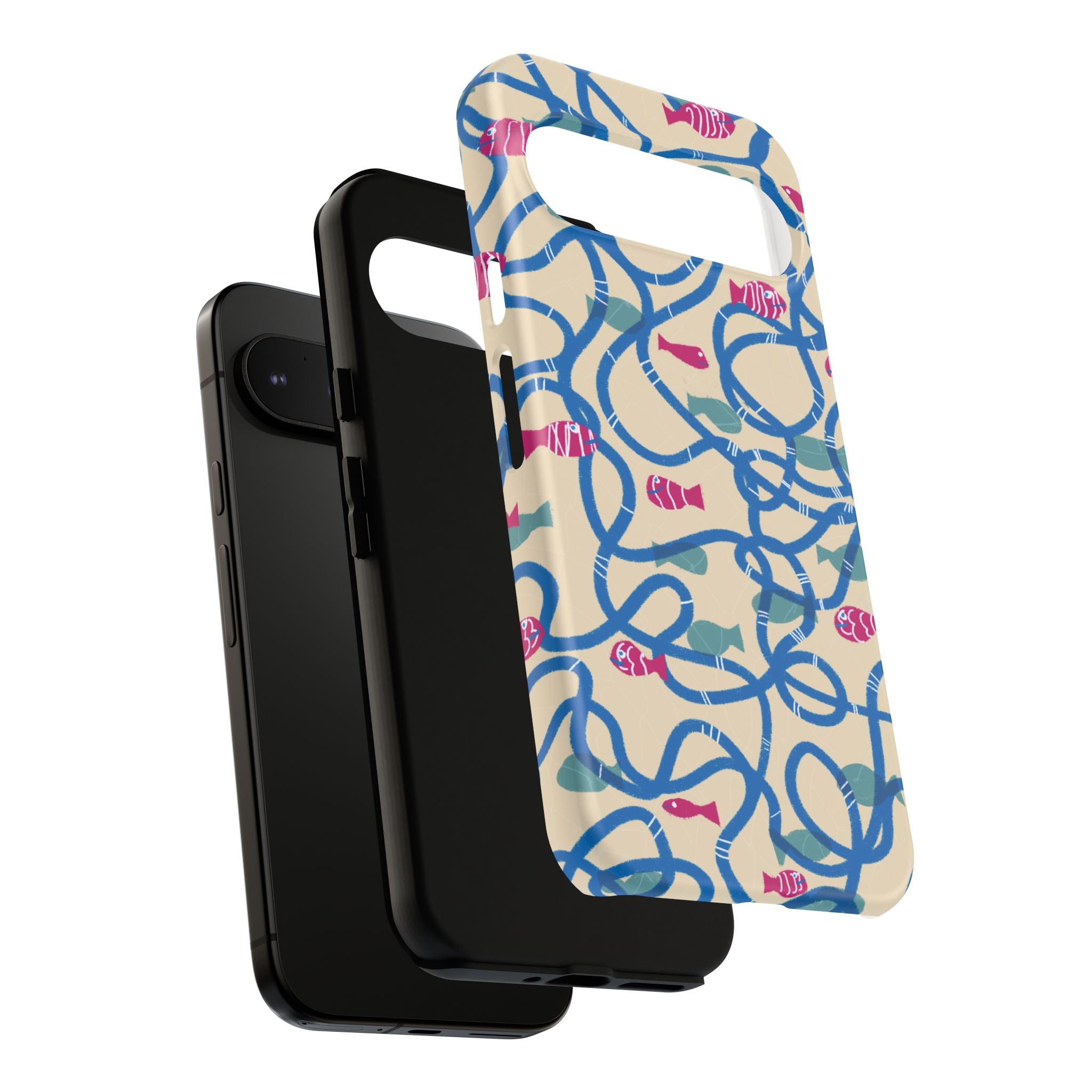 Good Catch – Coral Dance Tough Phone Case