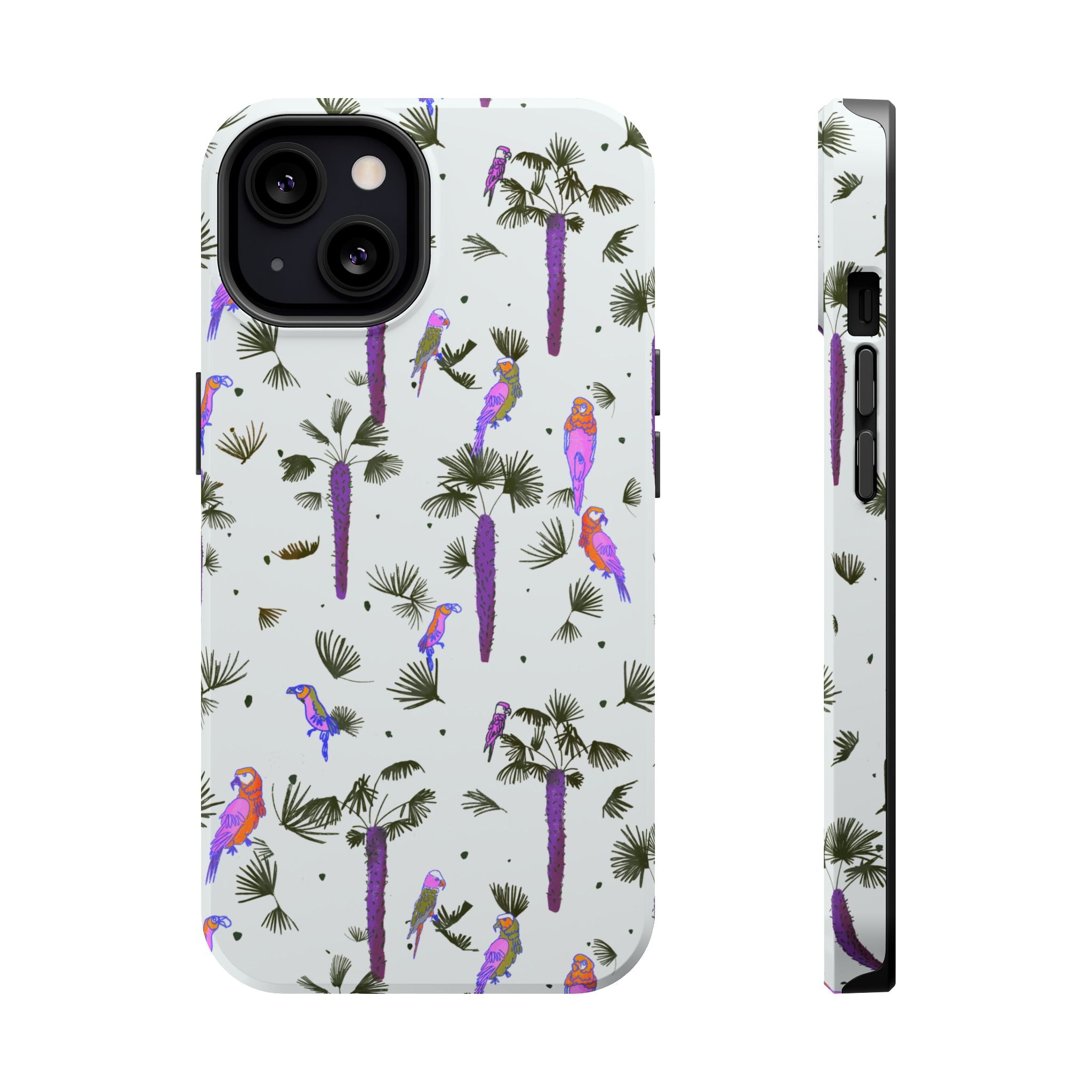 Tropical Paradise iPhone Case White