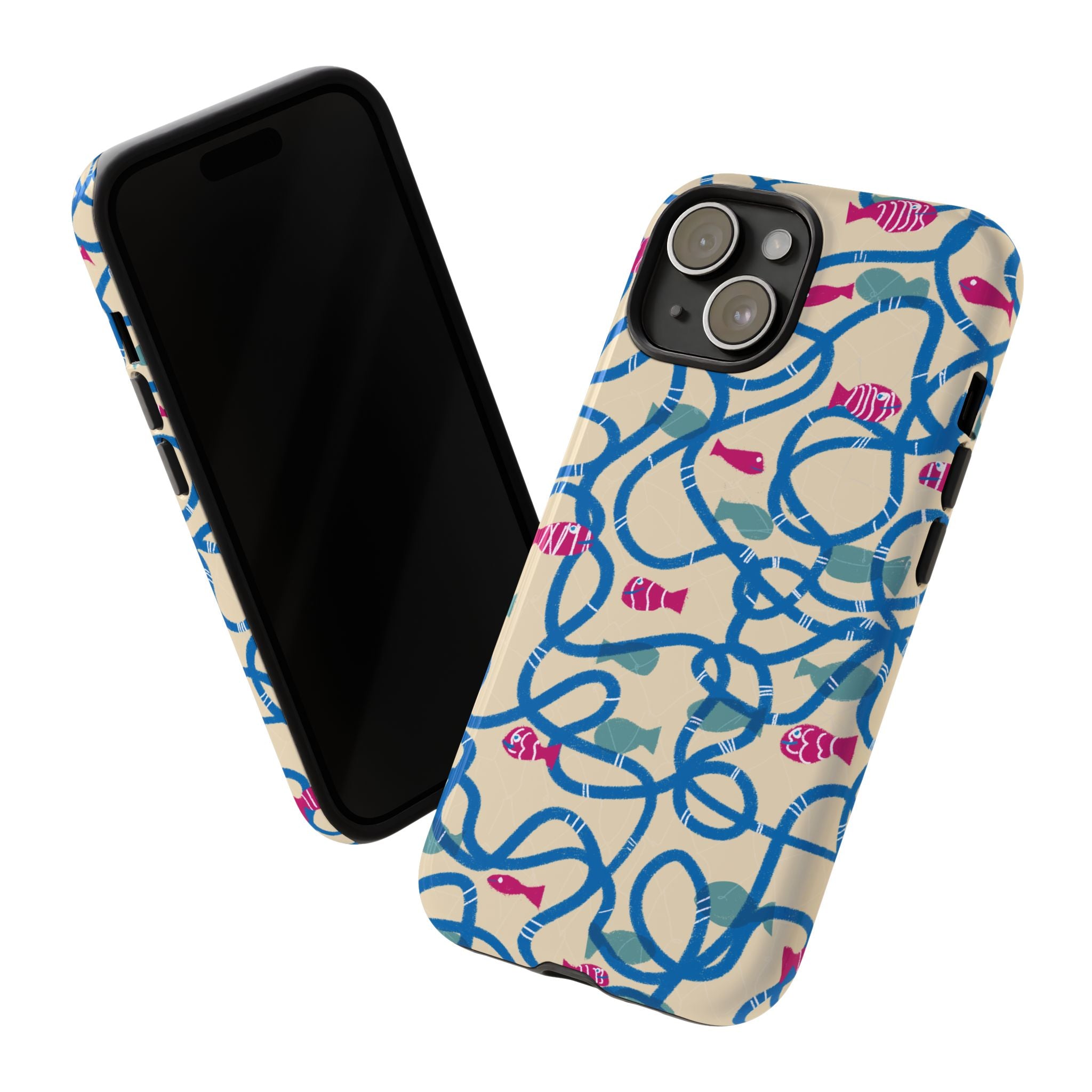 Good Catch – Coral Dance Tough Phone Case