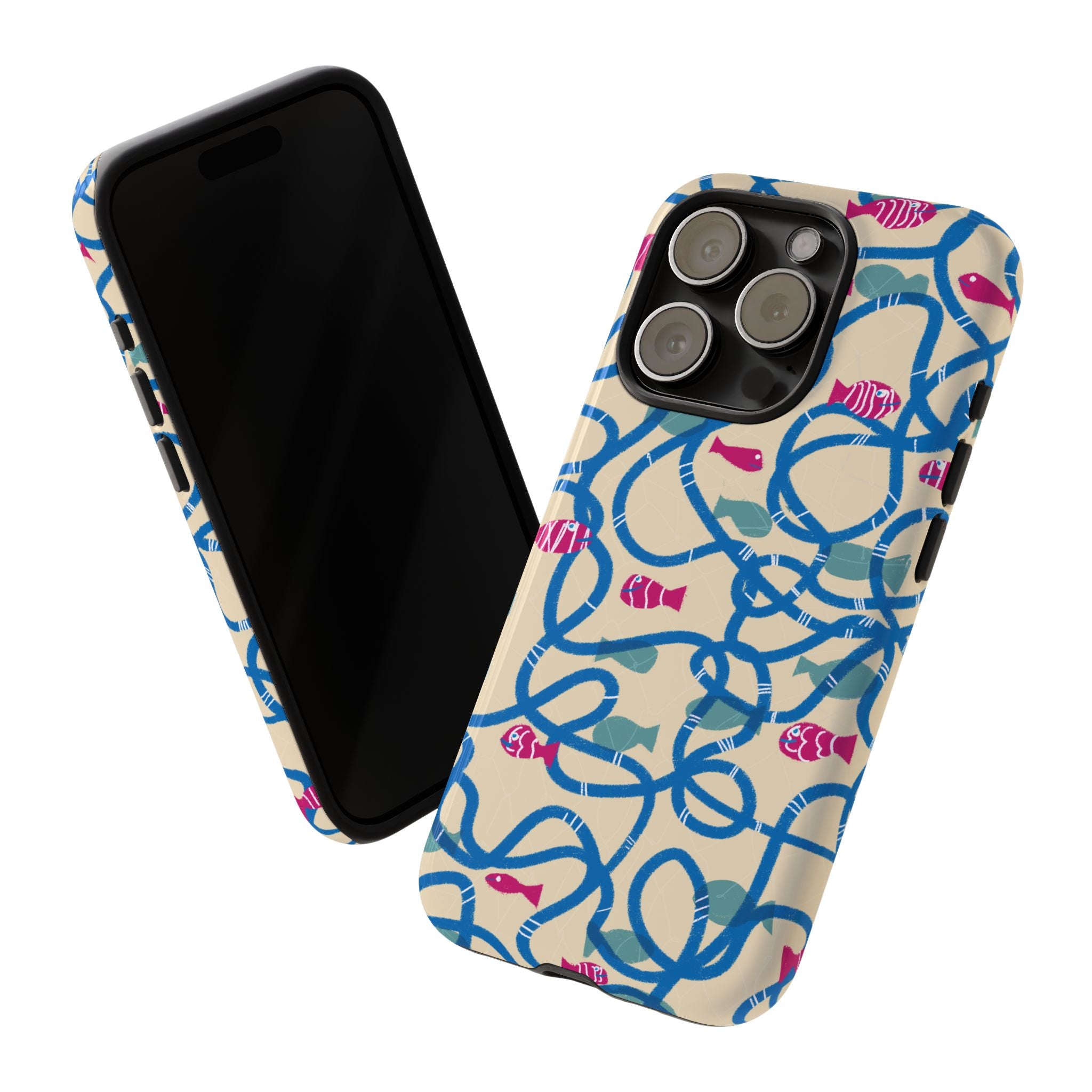 Good Catch – Coral Dance Tough Phone Case