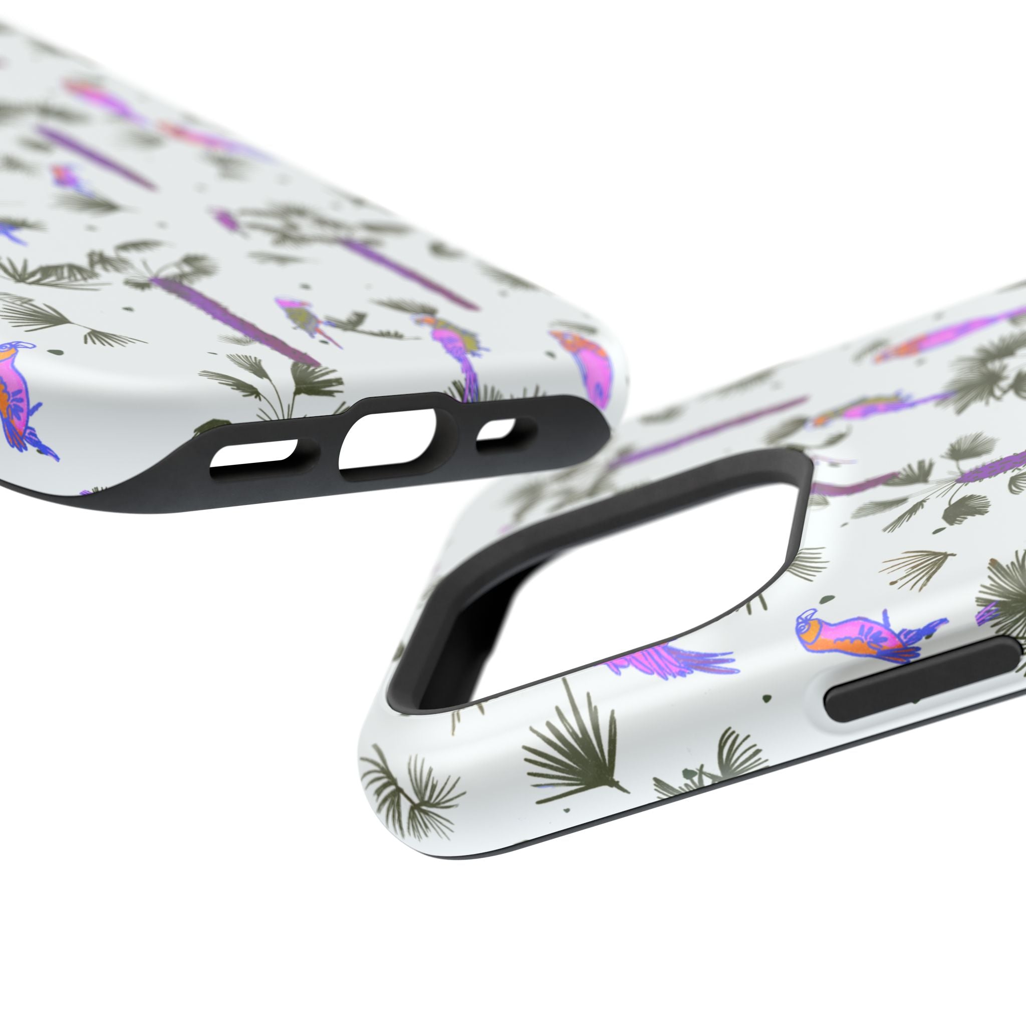 Tropical Paradise iPhone Case White