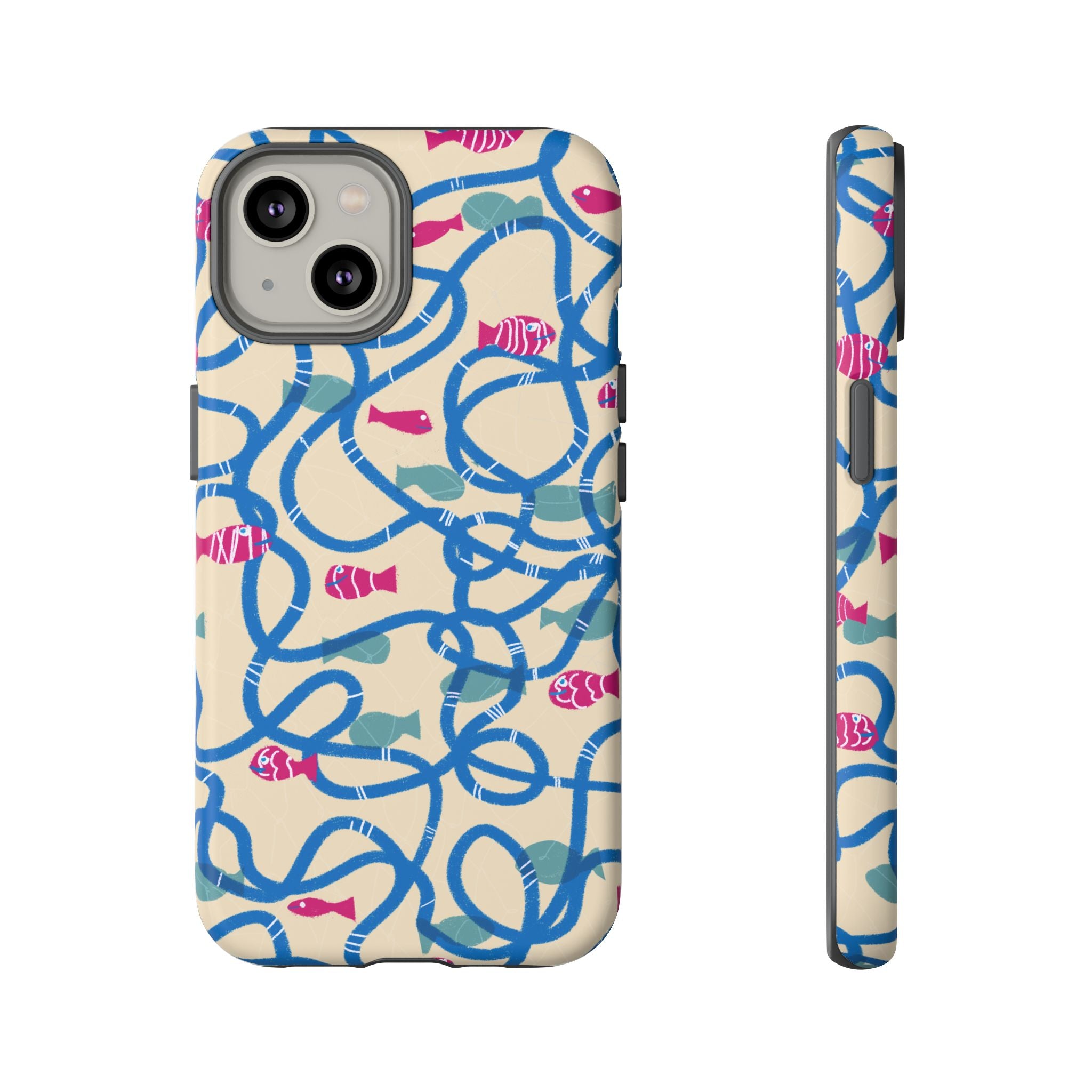 Good Catch – Coral Dance Tough Phone Case