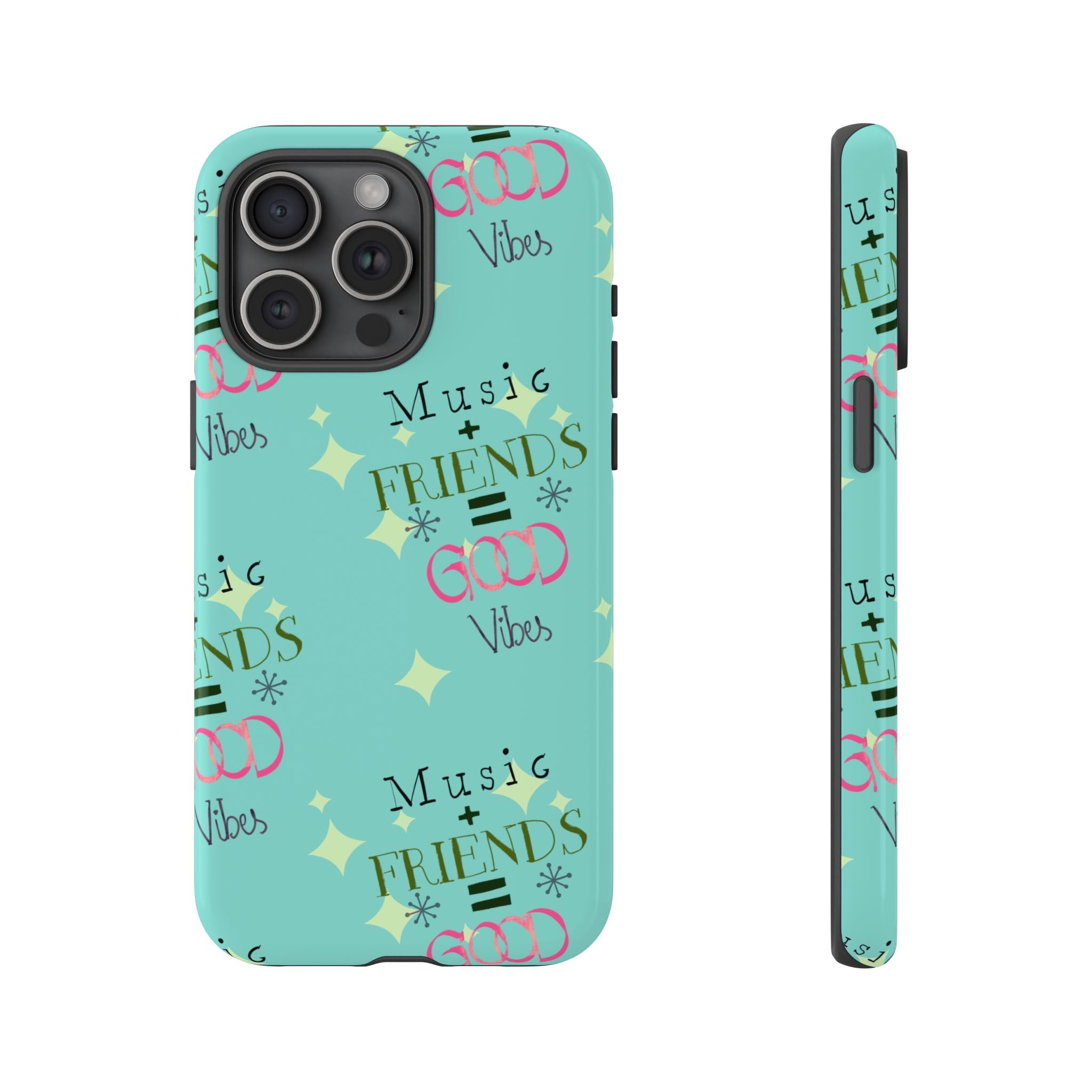 Good Vibes Case Mint Party