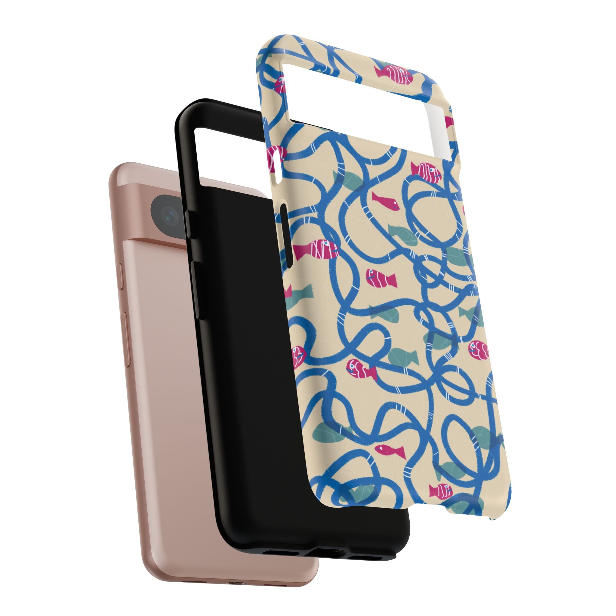 Good Catch – Coral Dance Tough Phone Case