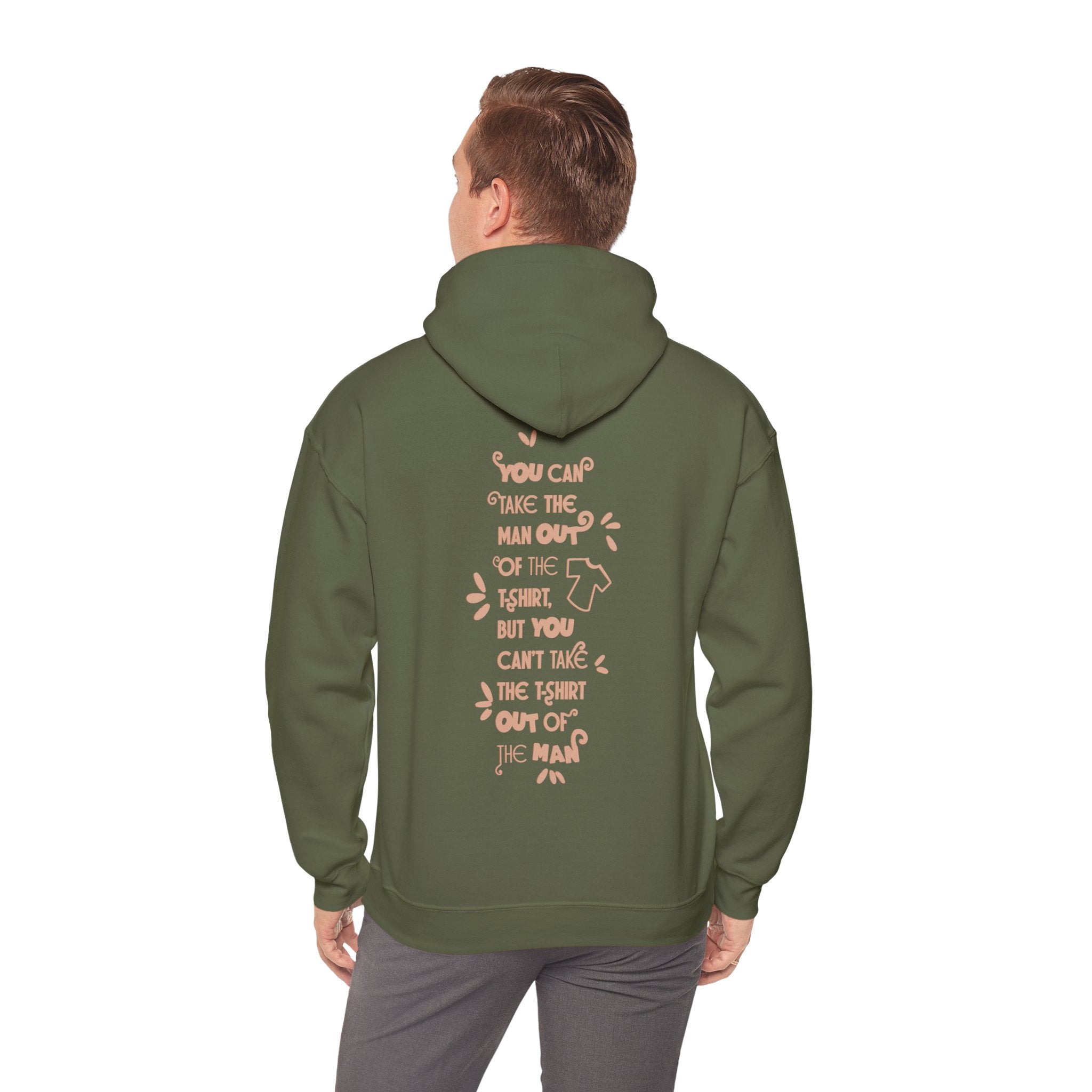 Unisex Hoodie - "A Man And His T-Shirt"