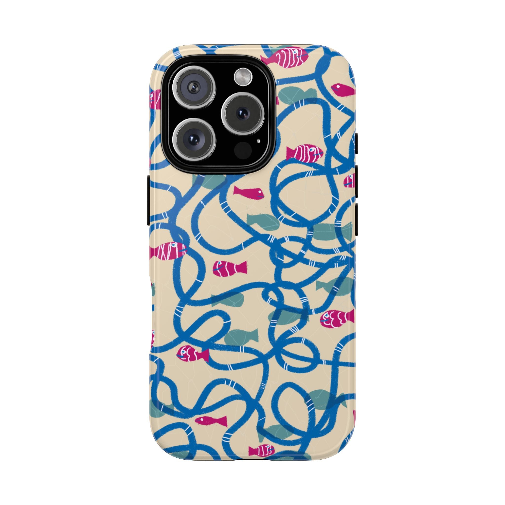 Good Catch – Coral Dance Tough Phone Case