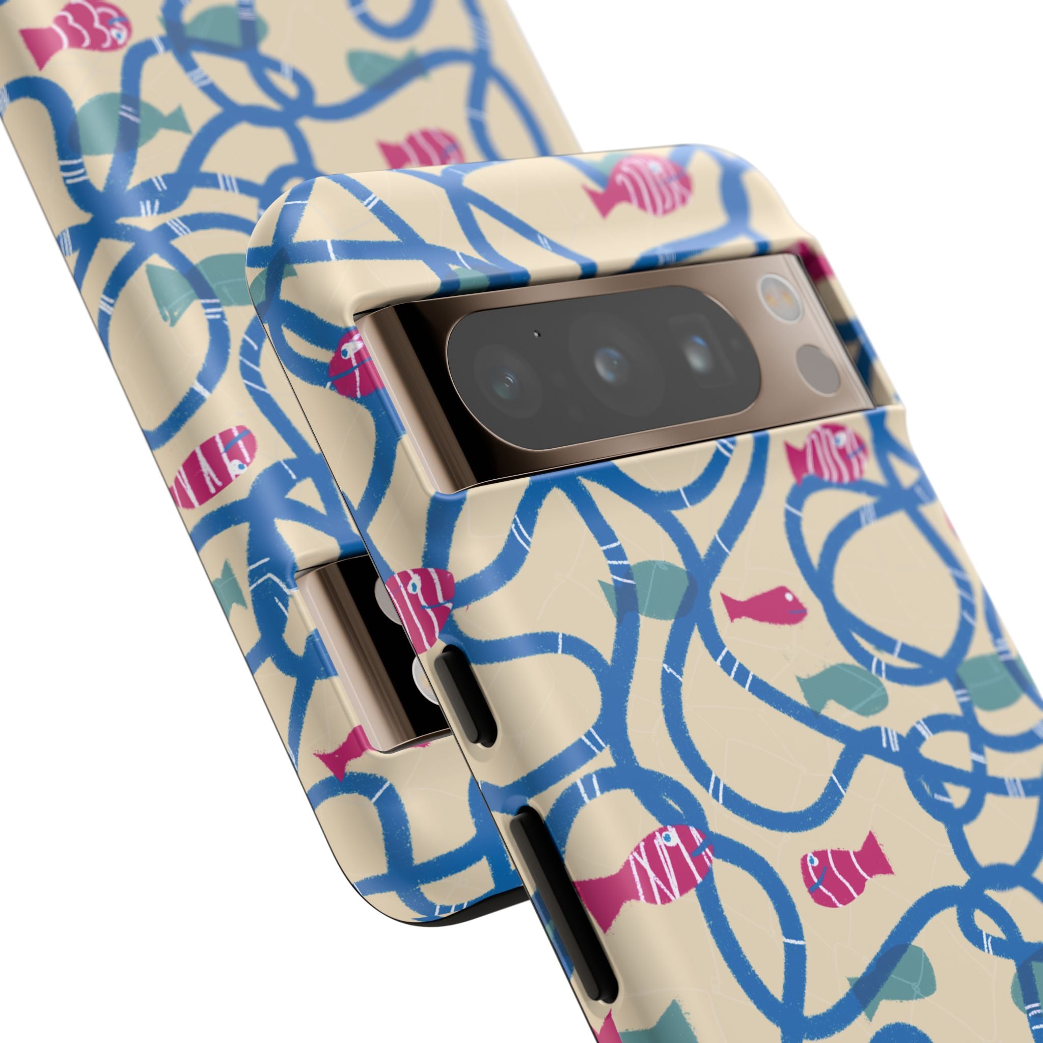 Good Catch – Coral Dance Tough Phone Case