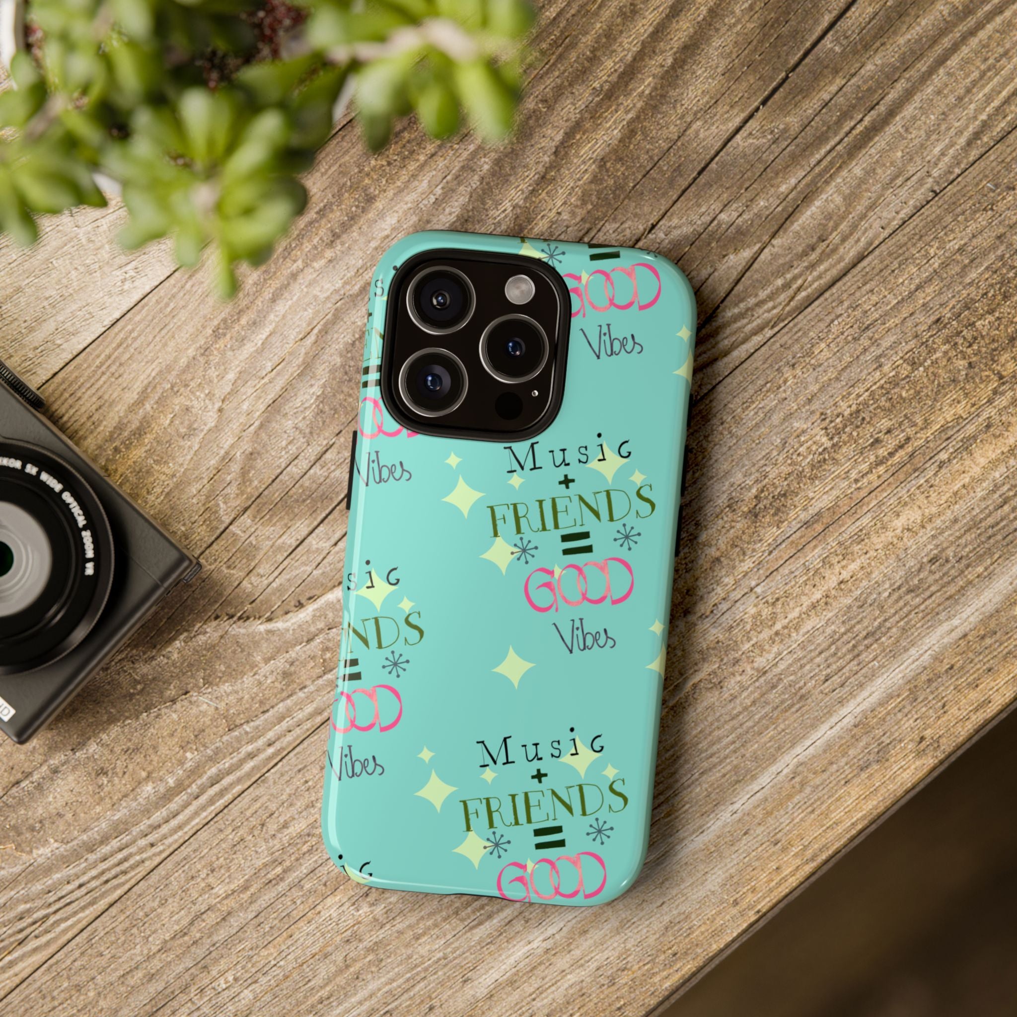 Good Vibes Case Mint Party