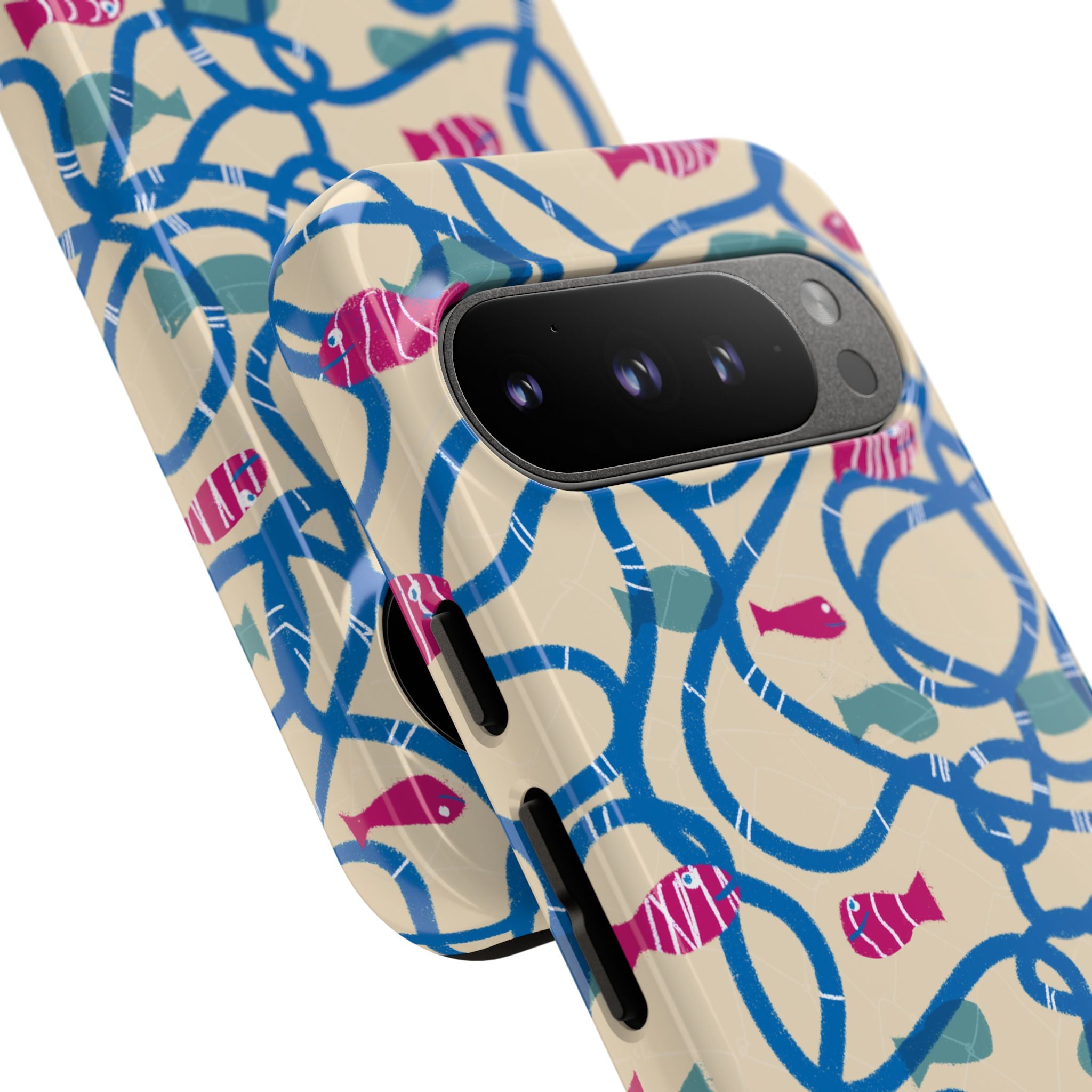 Good Catch – Coral Dance Tough Phone Case
