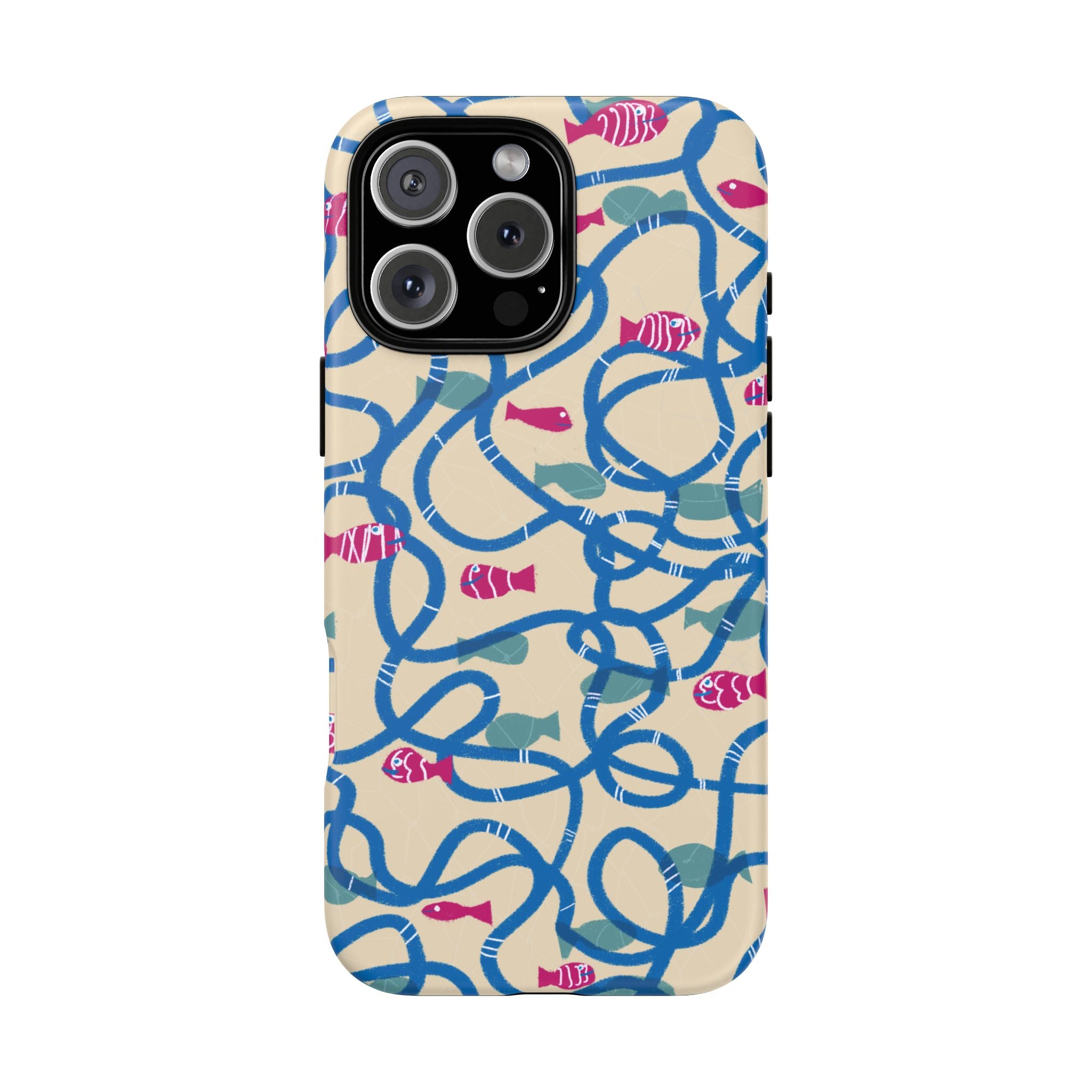 Good Catch – Coral Dance Tough Phone Case