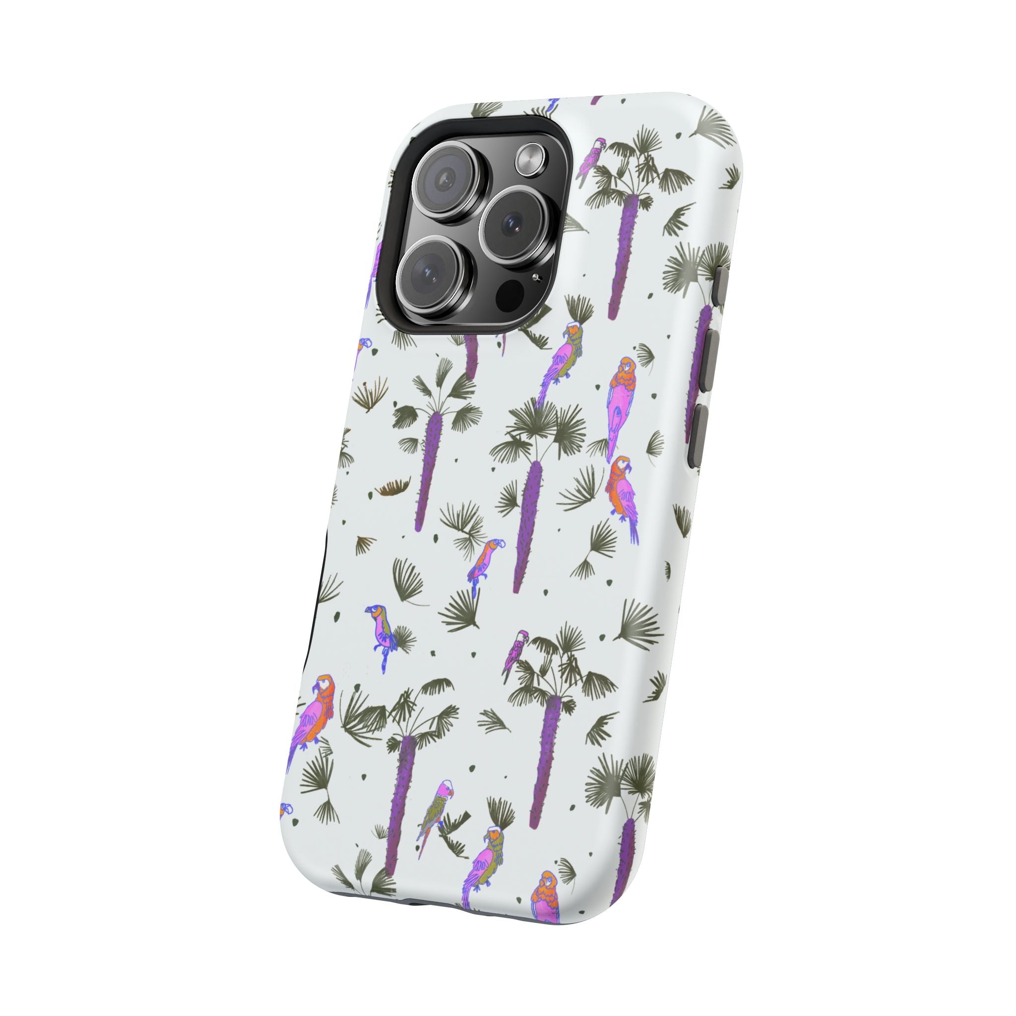 Tropical Paradise iPhone Case White