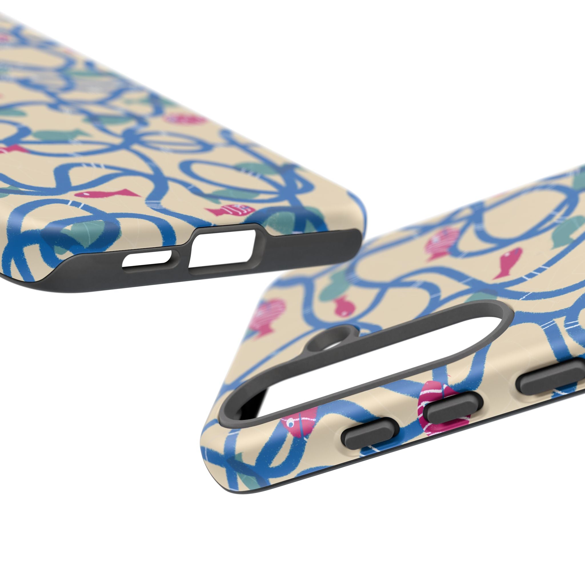 Good Catch – Coral Dance Tough Phone Case