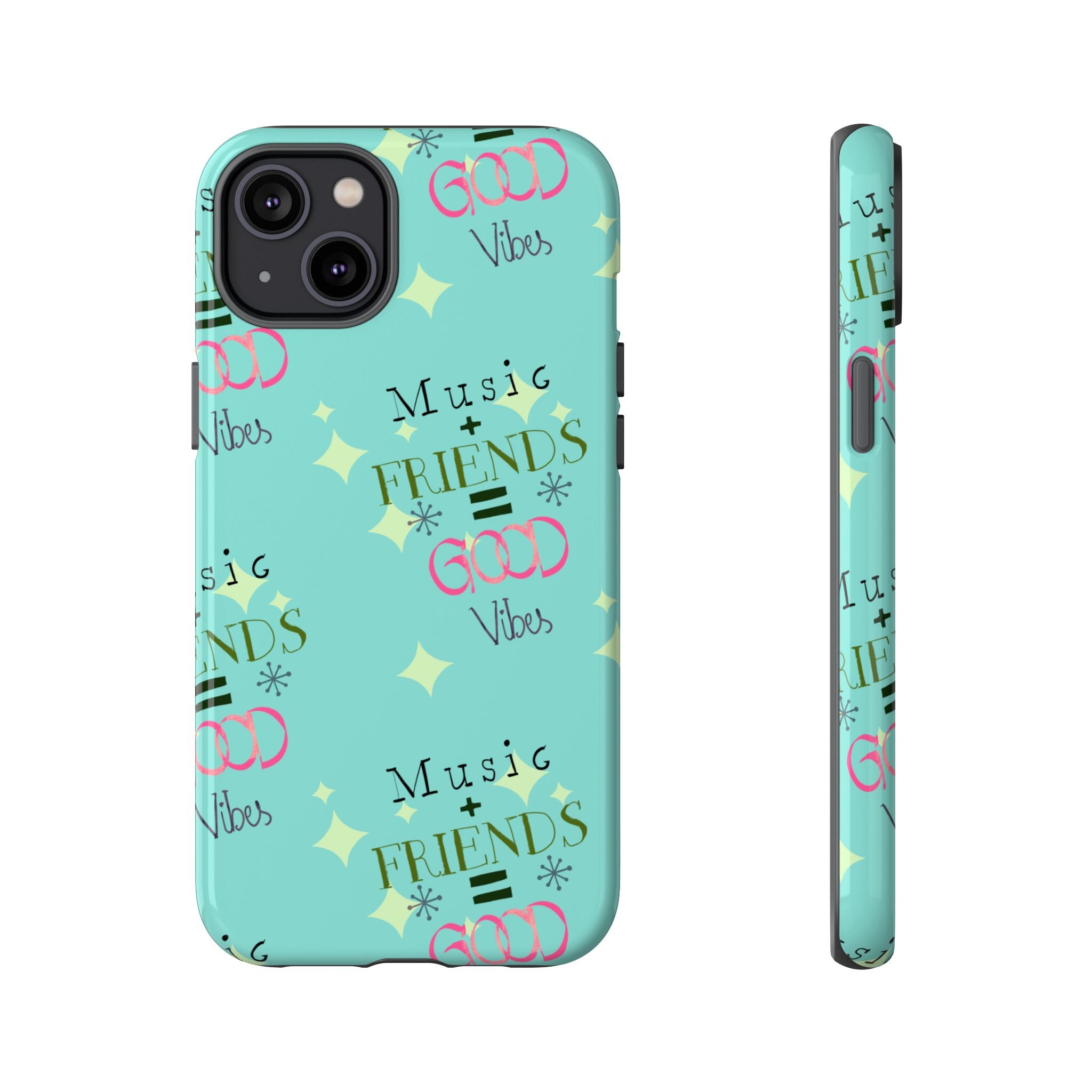 Good Vibes Case Mint Party