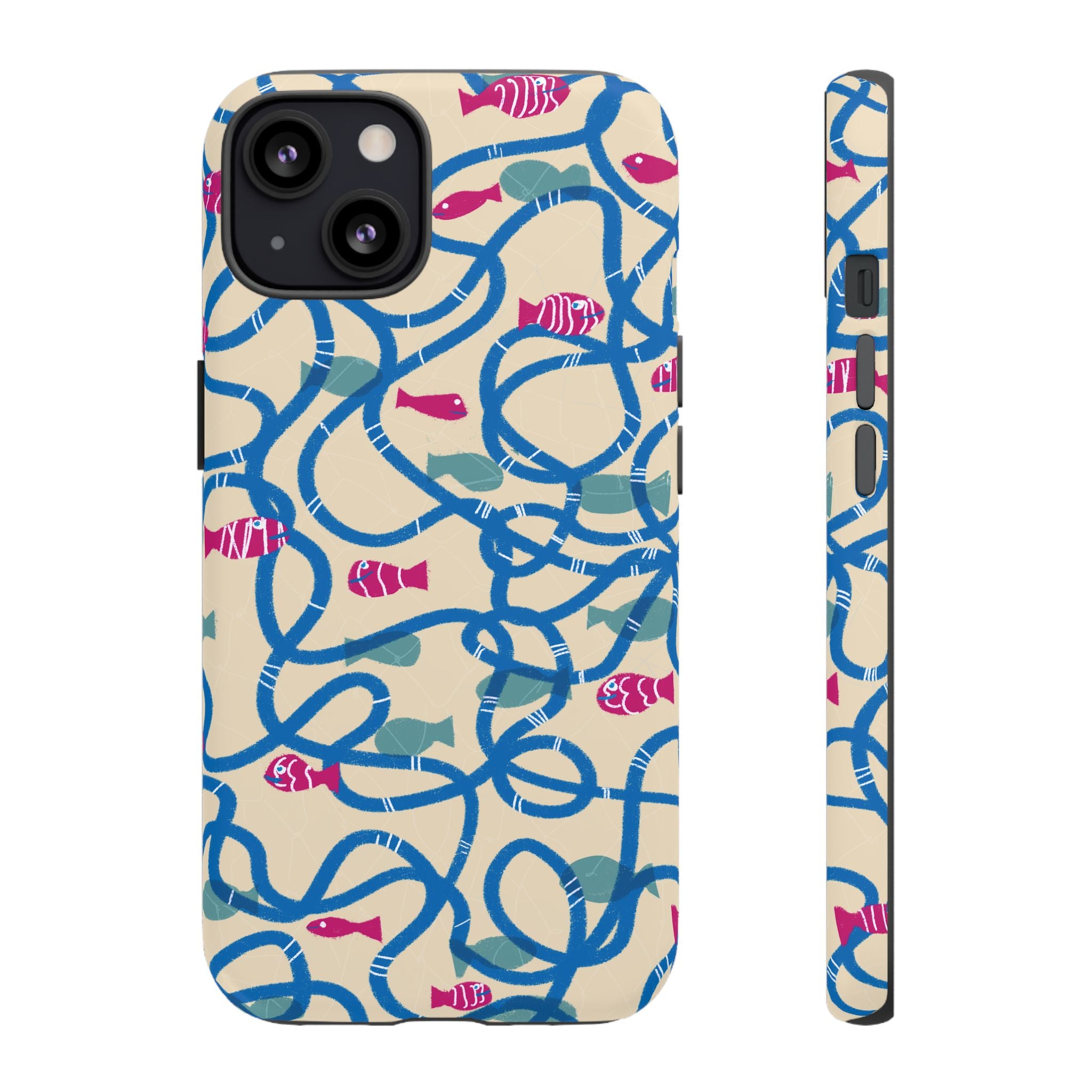 Good Catch – Coral Dance Tough Phone Case