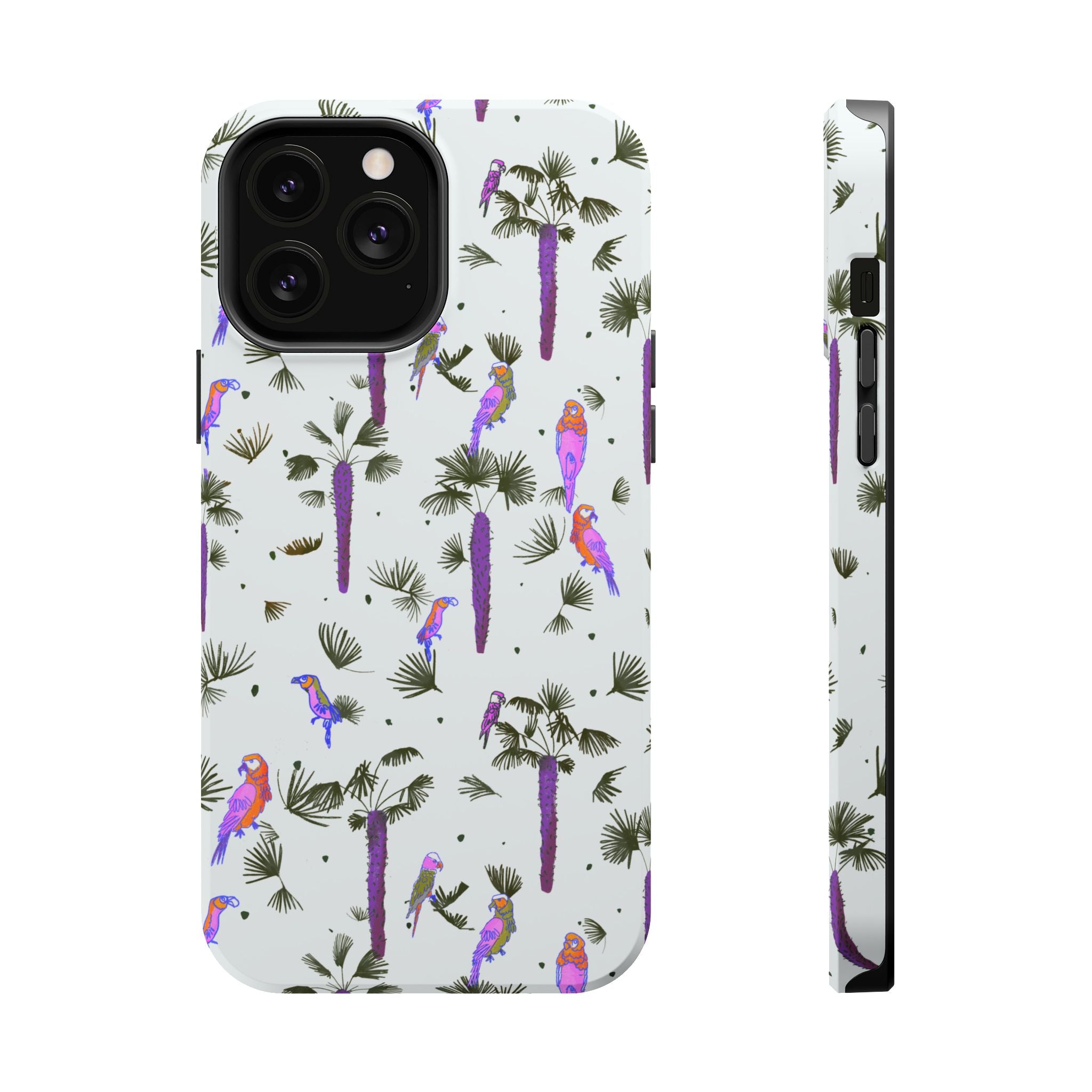 Tropical Paradise iPhone Case White