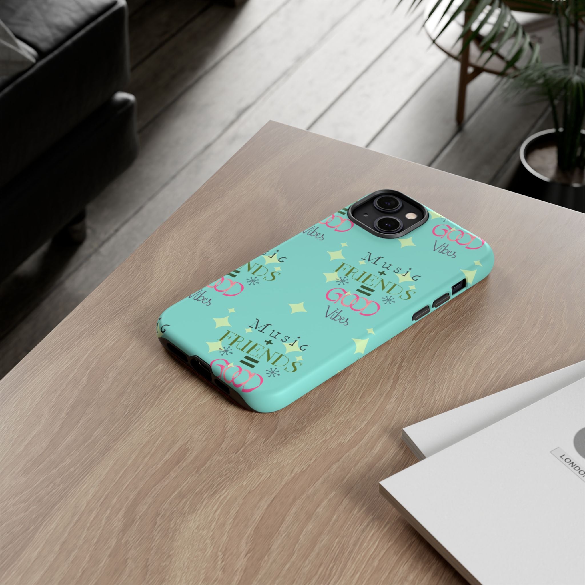 Good Vibes Case Mint Party