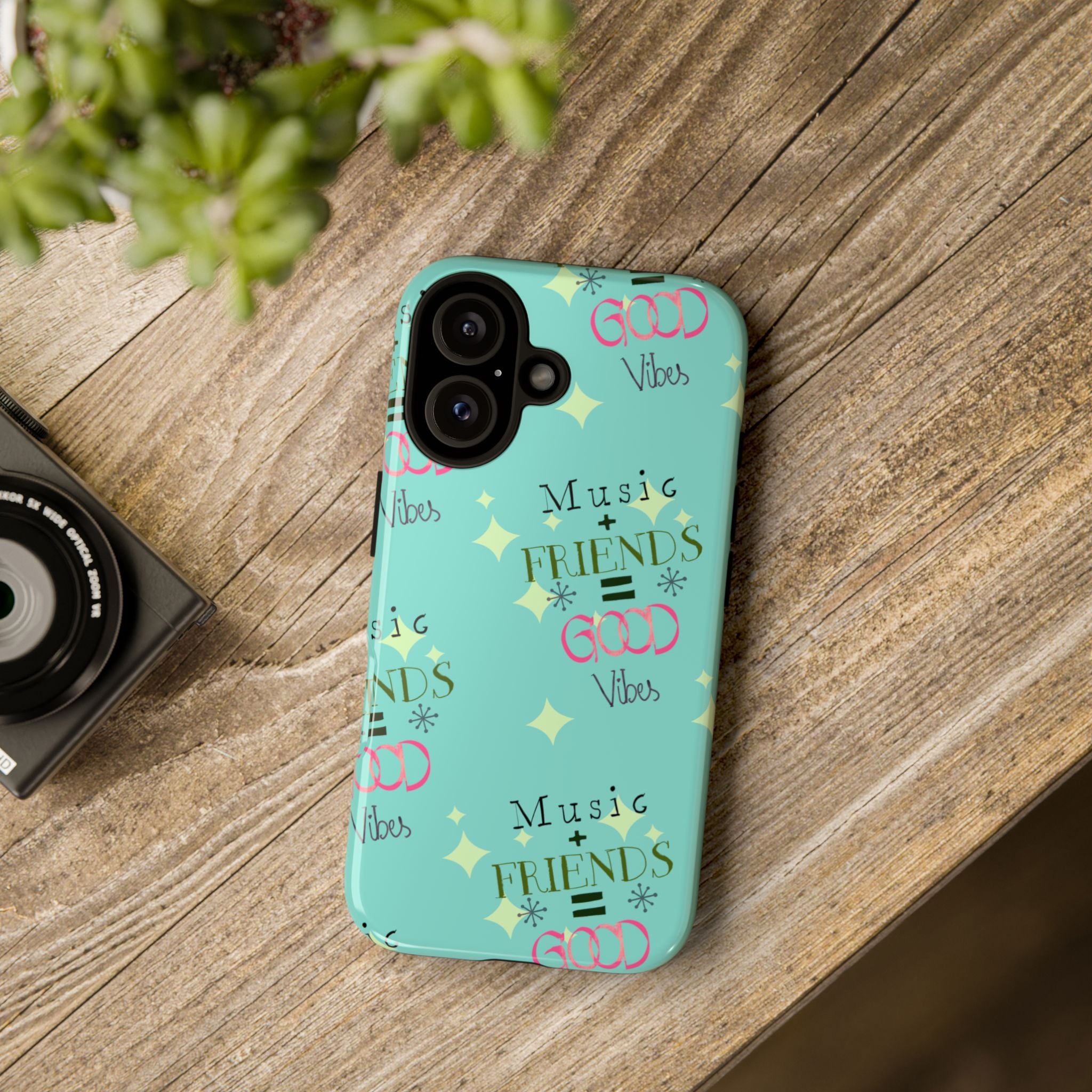 Good Vibes Case Mint Party