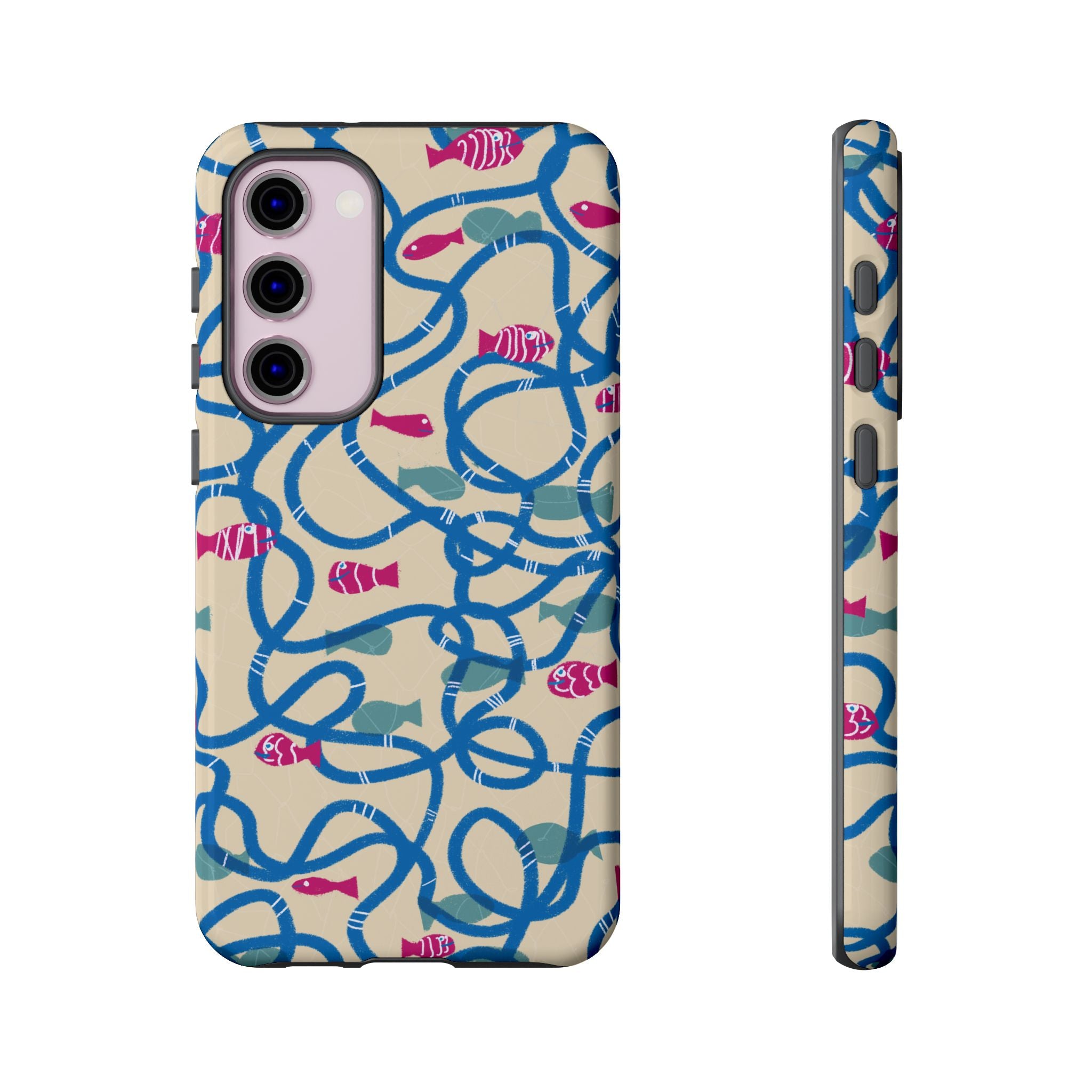 Good Catch – Coral Dance Tough Phone Case