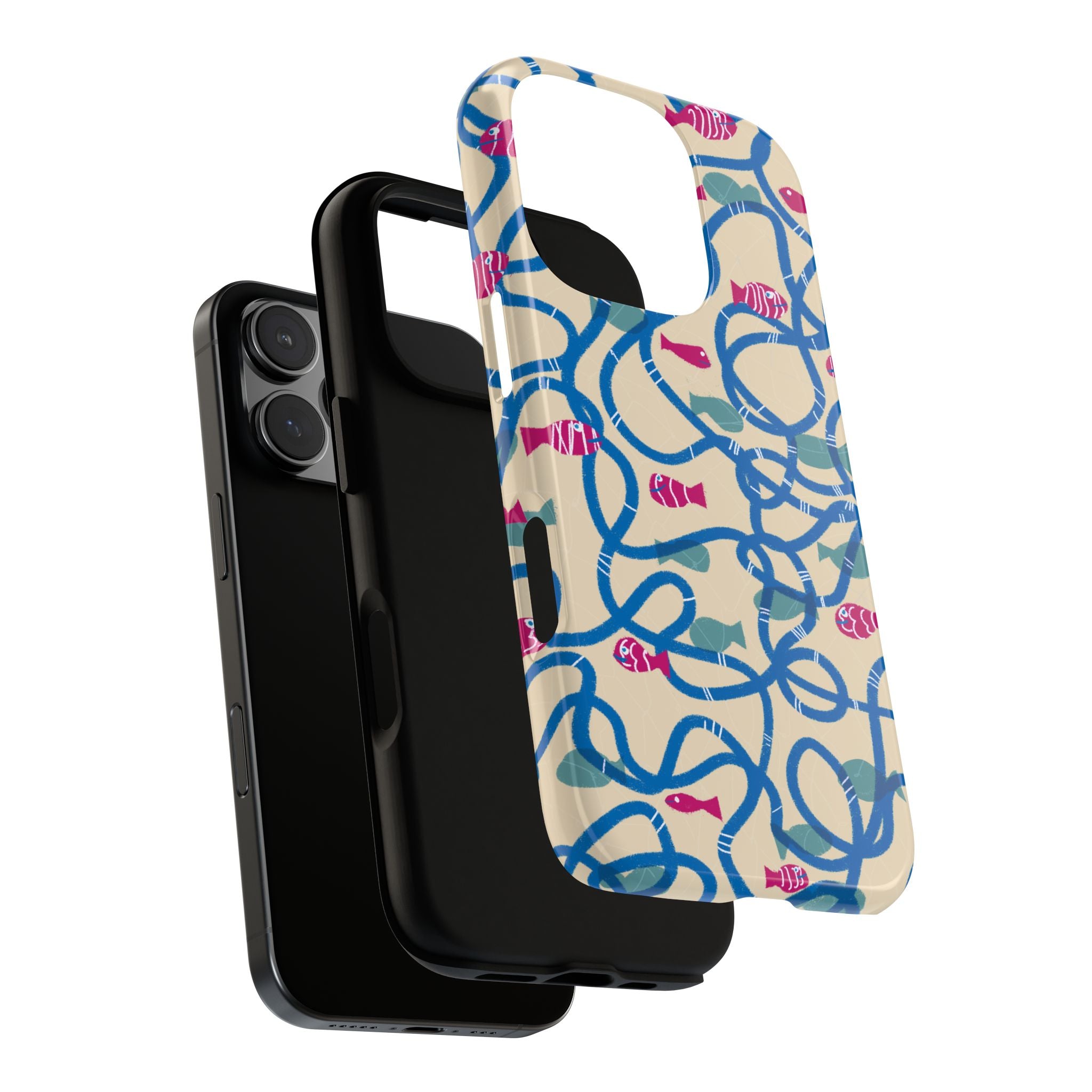 Good Catch – Coral Dance Tough Phone Case