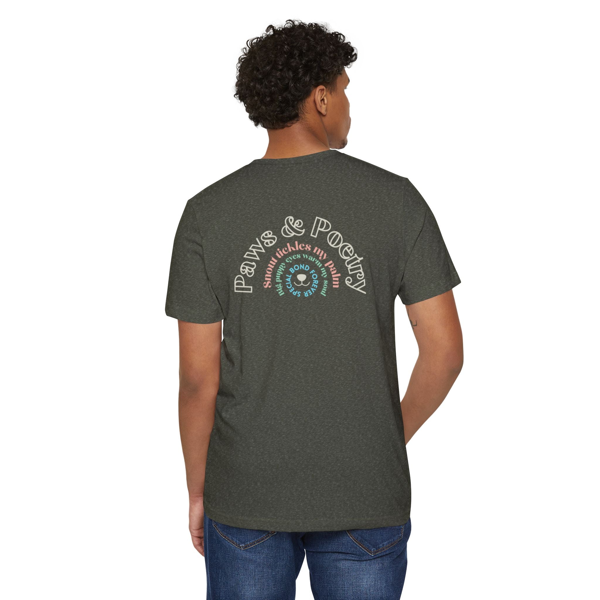 Paws & Poetry – Eco Unisex T-Shirt